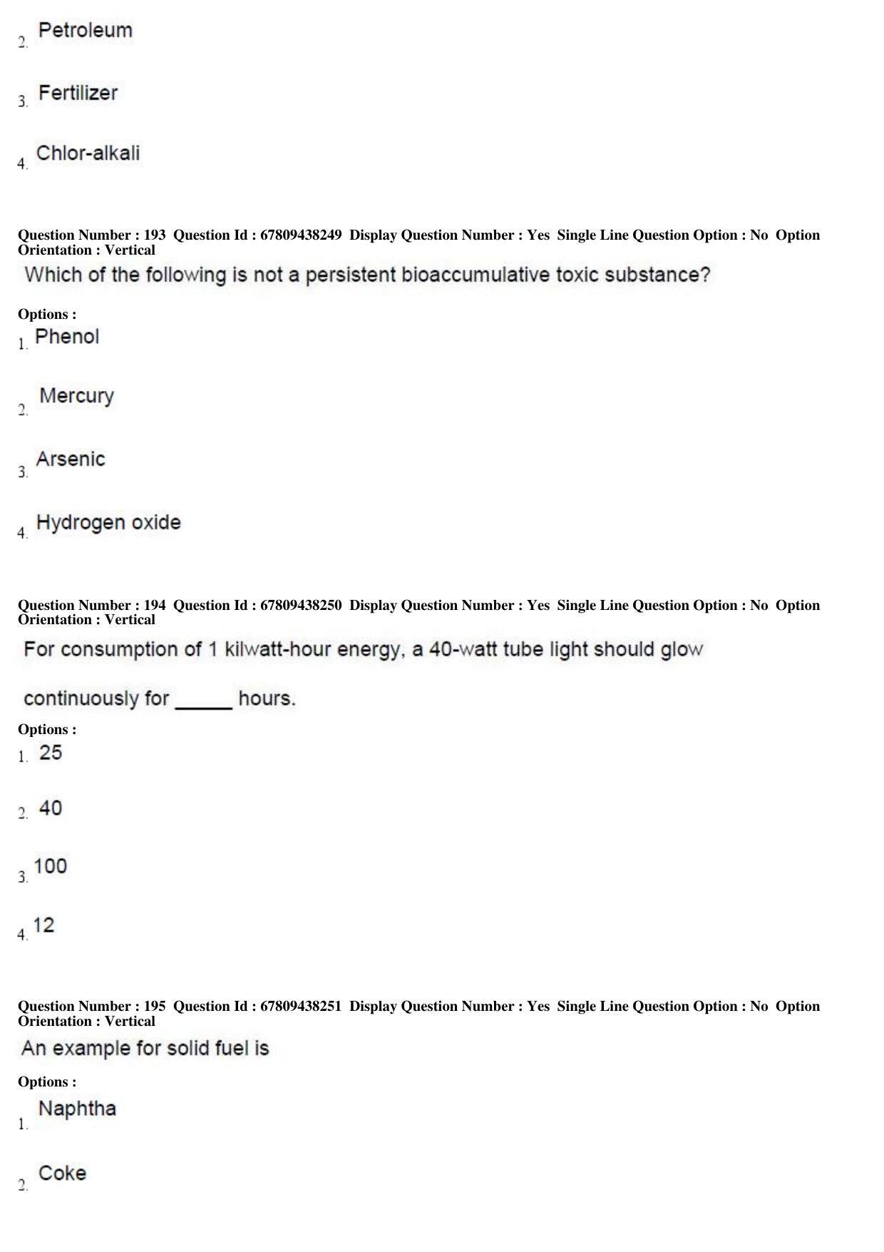 AP ECET 2019 - Chemical Engineering Question Paper With Preliminary Keys Shift1 - Page 66