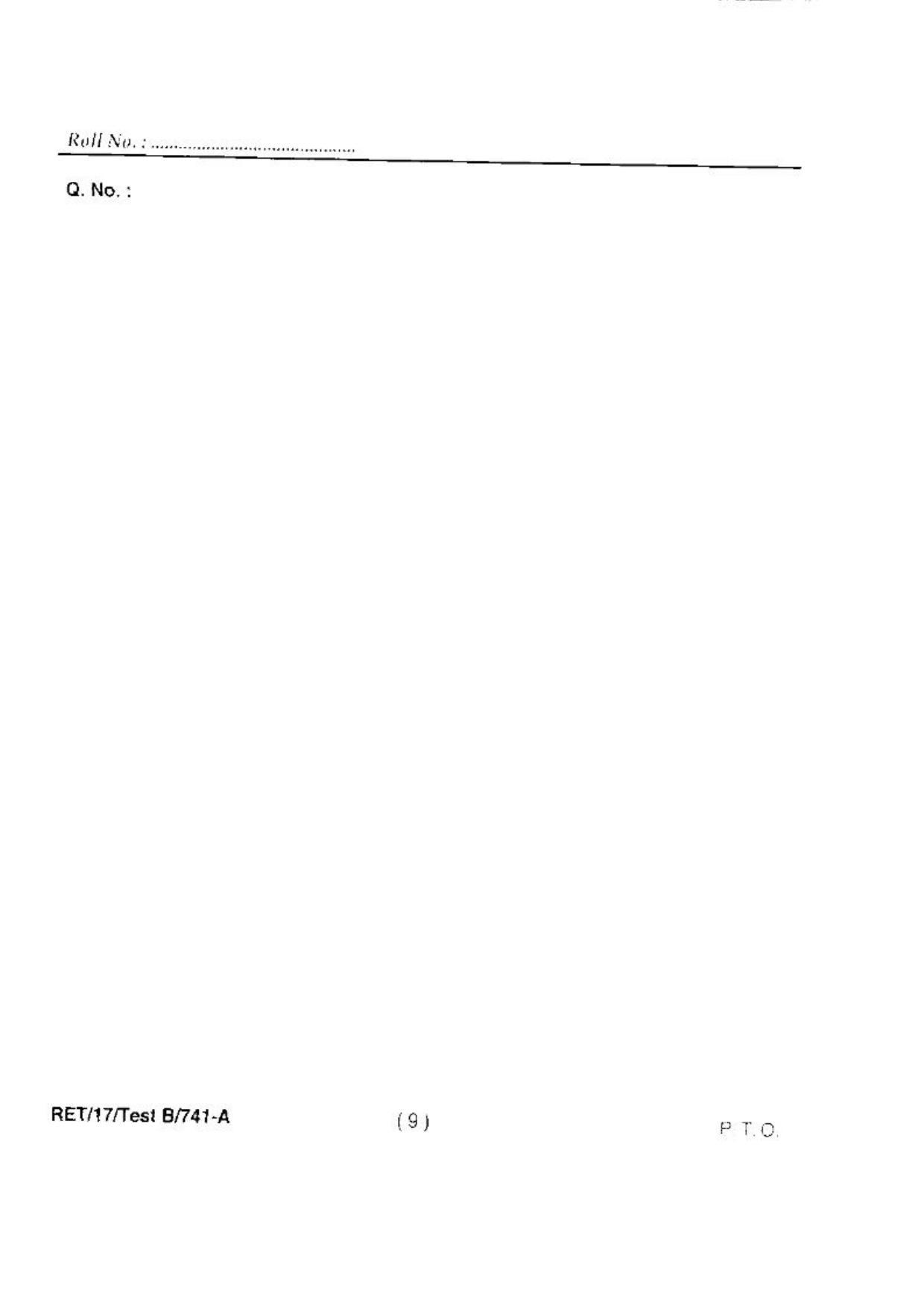 BHU RET(Agriculture) Agronomy 2017 Question Paper - Page 11