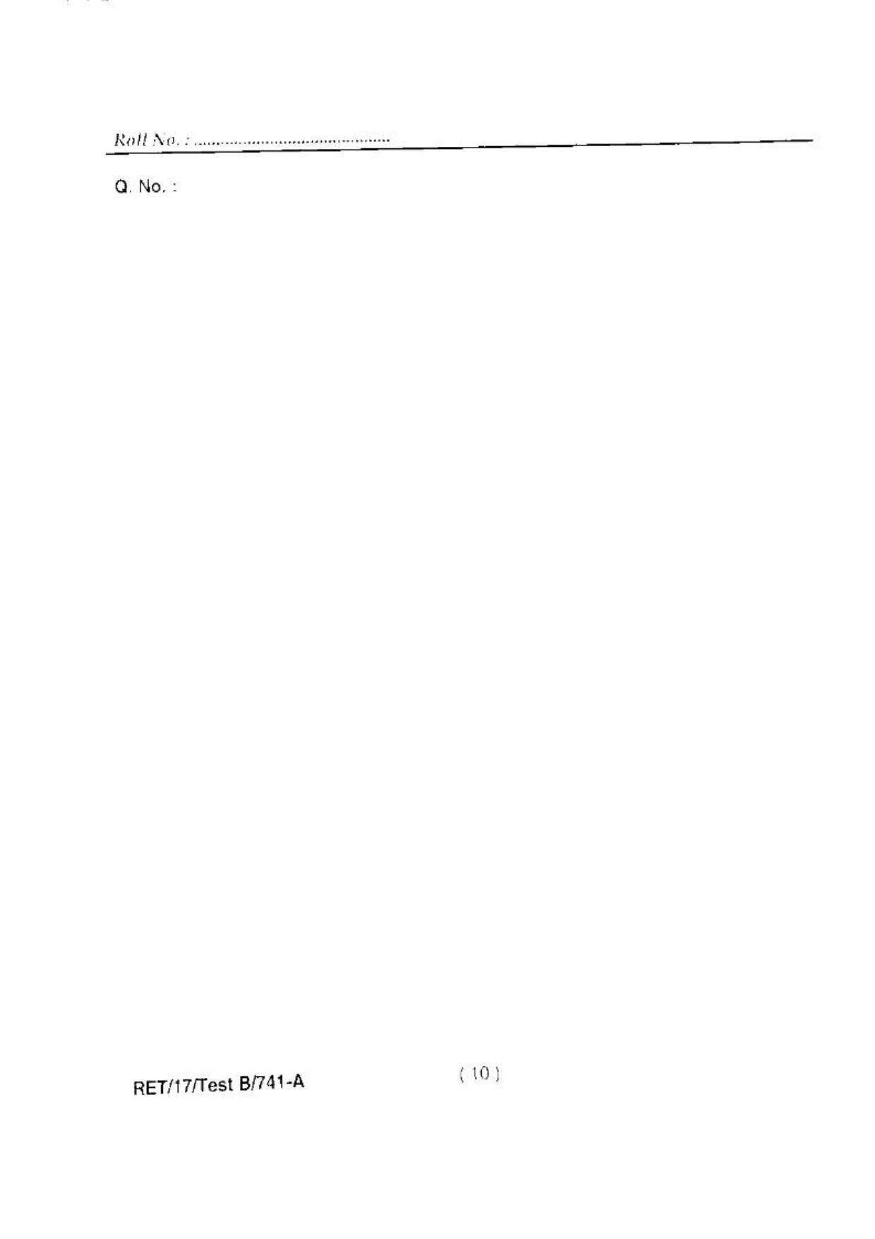 BHU RET(Agriculture) Agronomy 2017 Question Paper - Page 12
