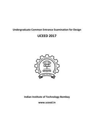 UCEED 2017 Question Paper