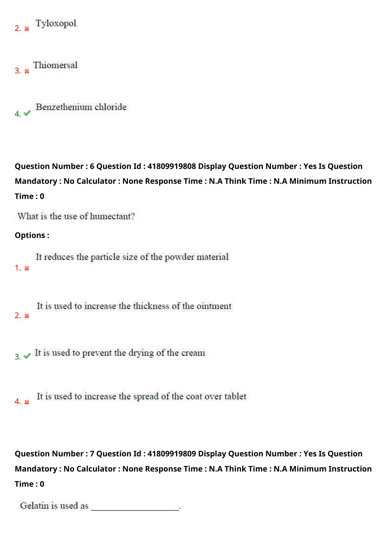 AP ECET 2023 Pharmacy Question Paper - Page 5