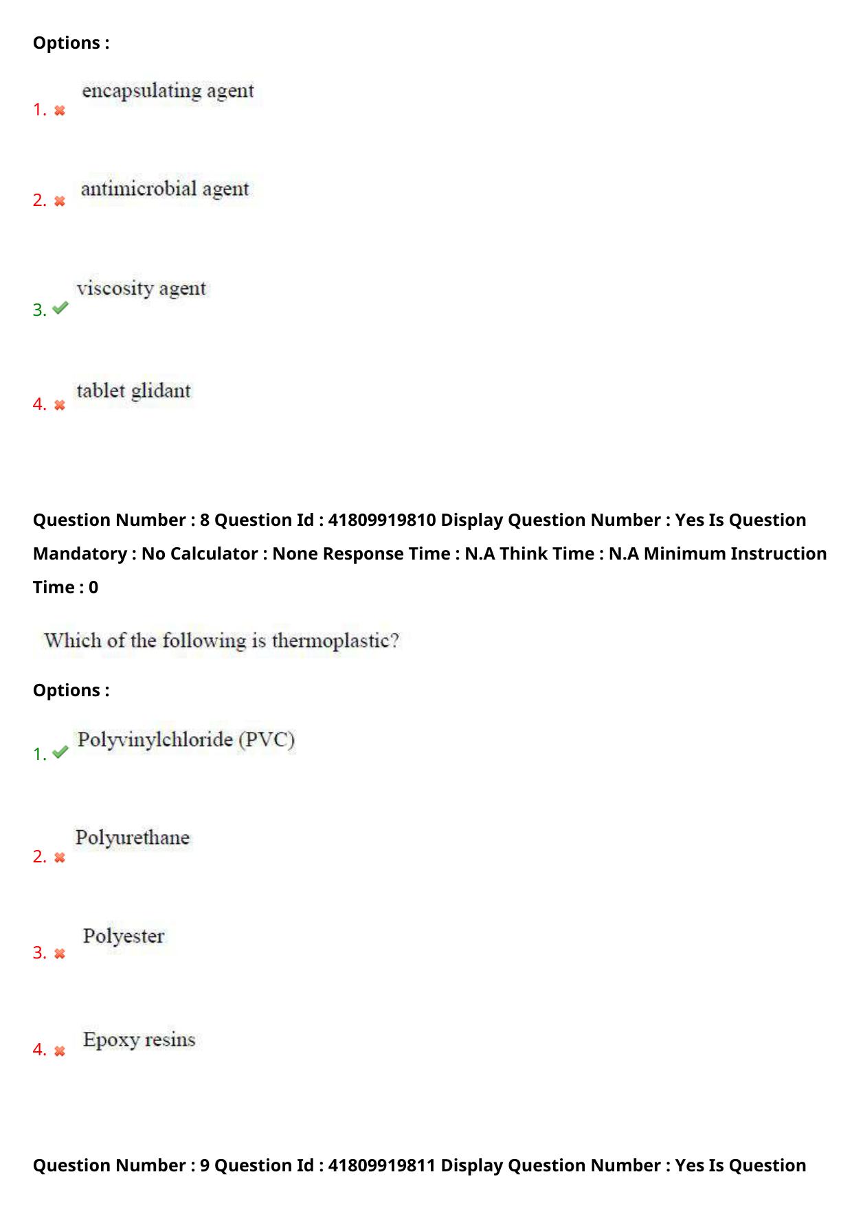 AP ECET 2023 Pharmacy Question Paper - Page 6