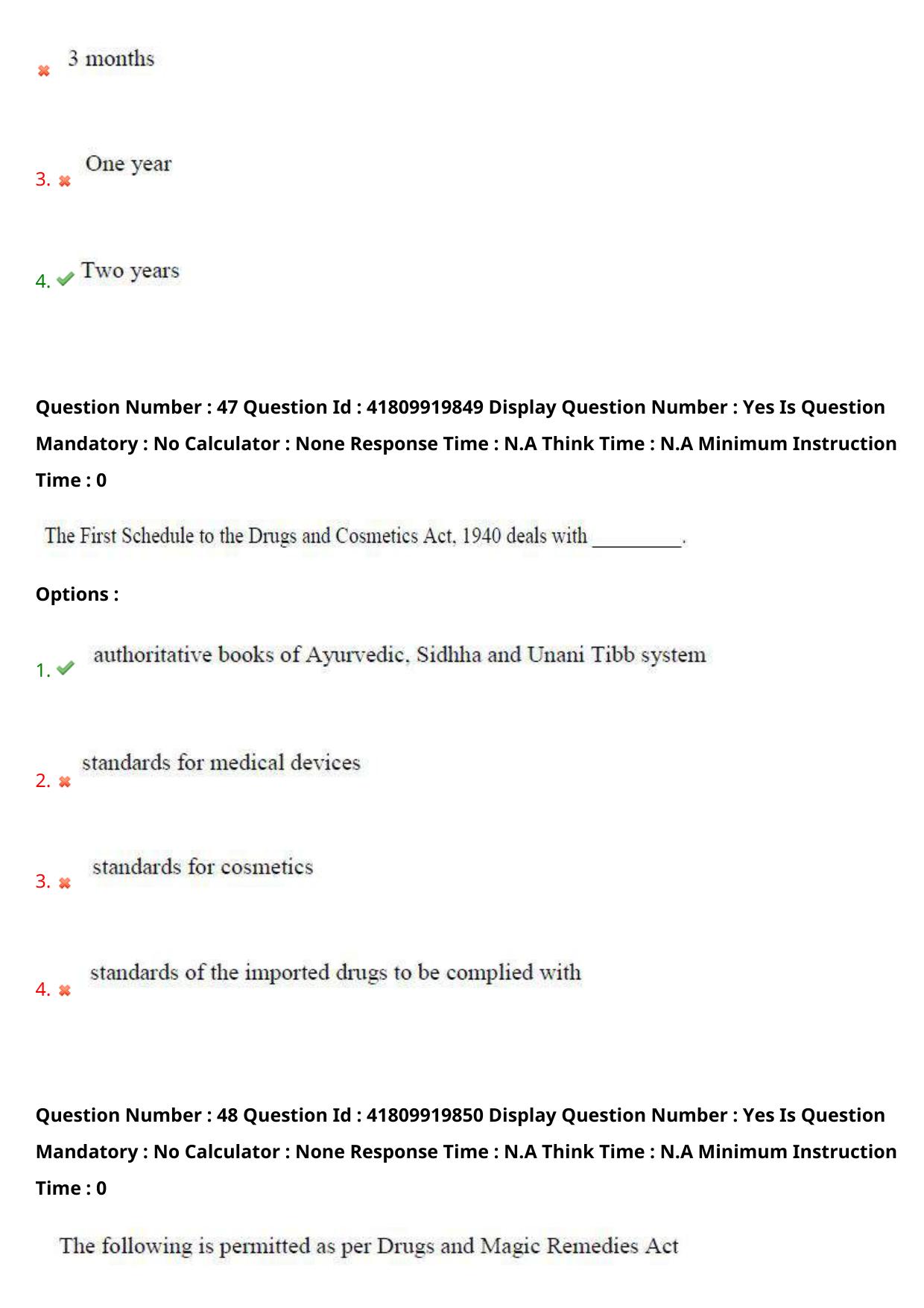 AP ECET 2023 Pharmacy Question Paper - Page 28