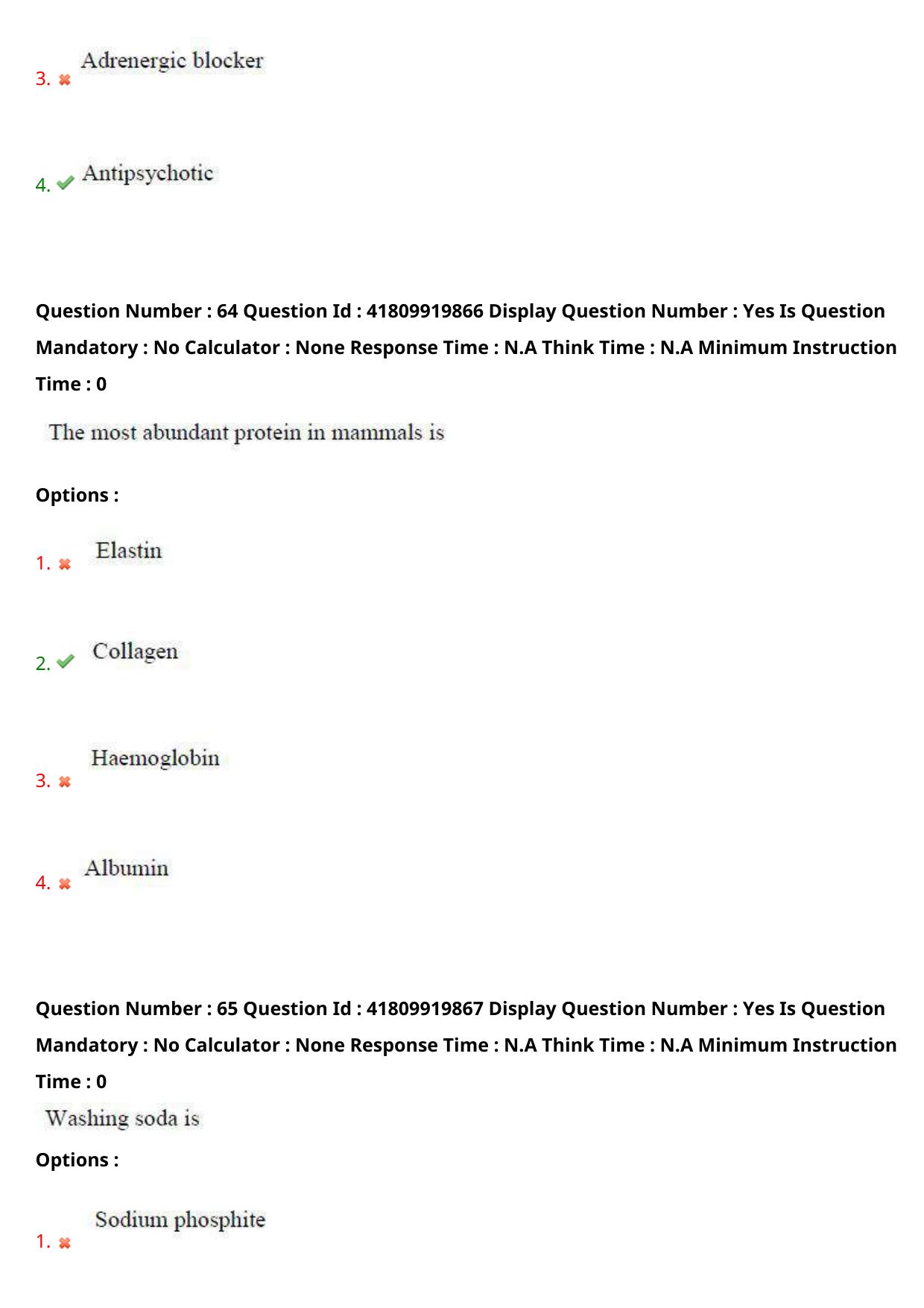 AP ECET 2023 Pharmacy Question Paper - Page 38