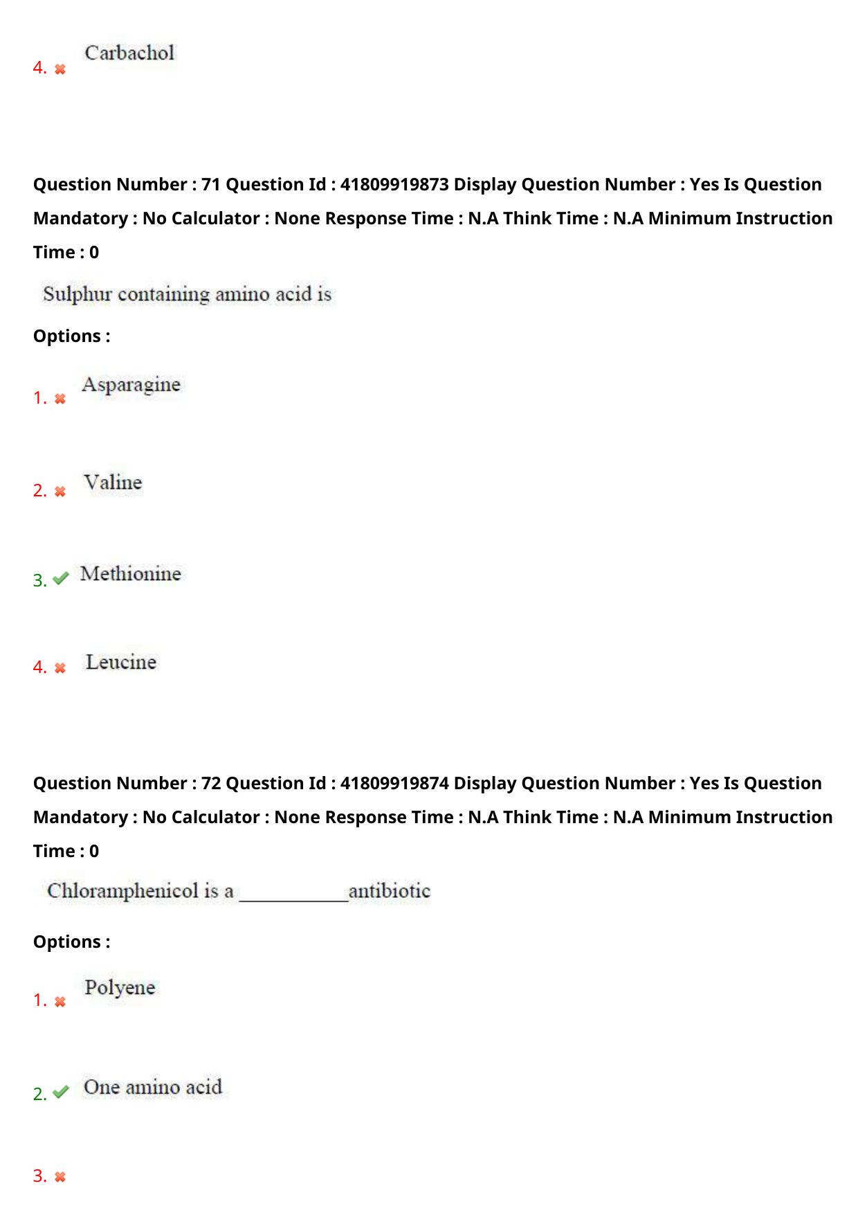 AP ECET 2023 Pharmacy Question Paper - Page 42