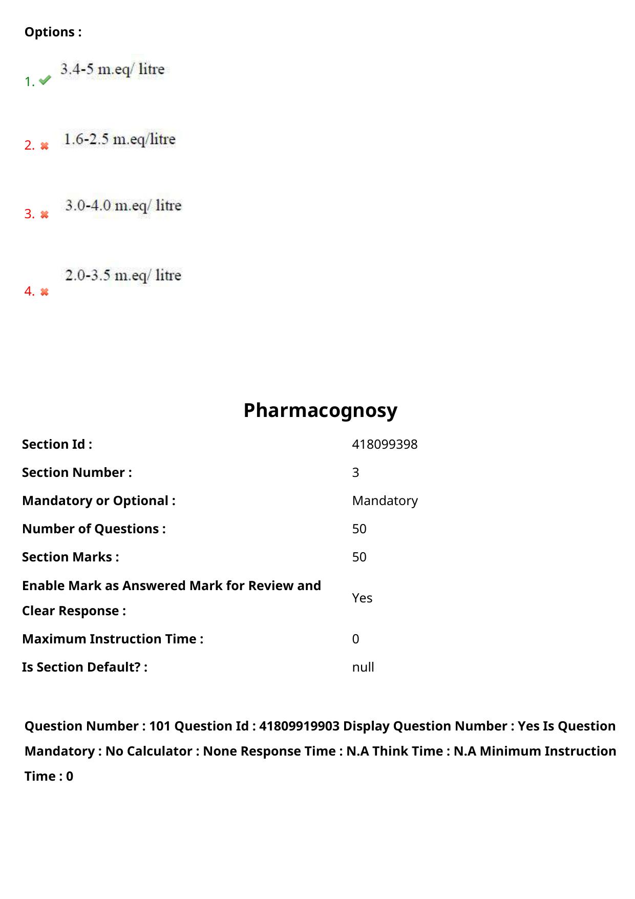 AP ECET 2023 Pharmacy Question Paper - Page 58