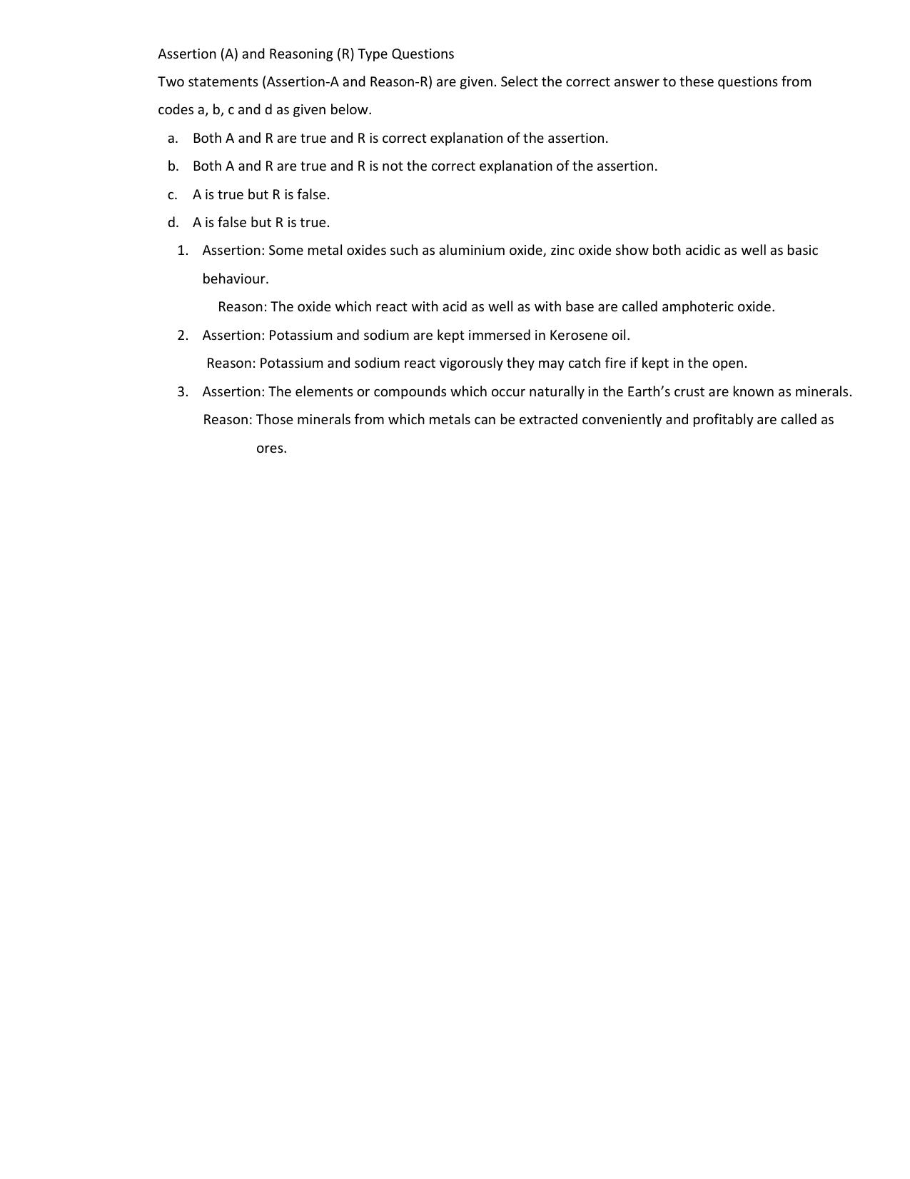 JKBOSE Class 10 Metals and Non Metals (Chemistry) Question Bank - Page 4