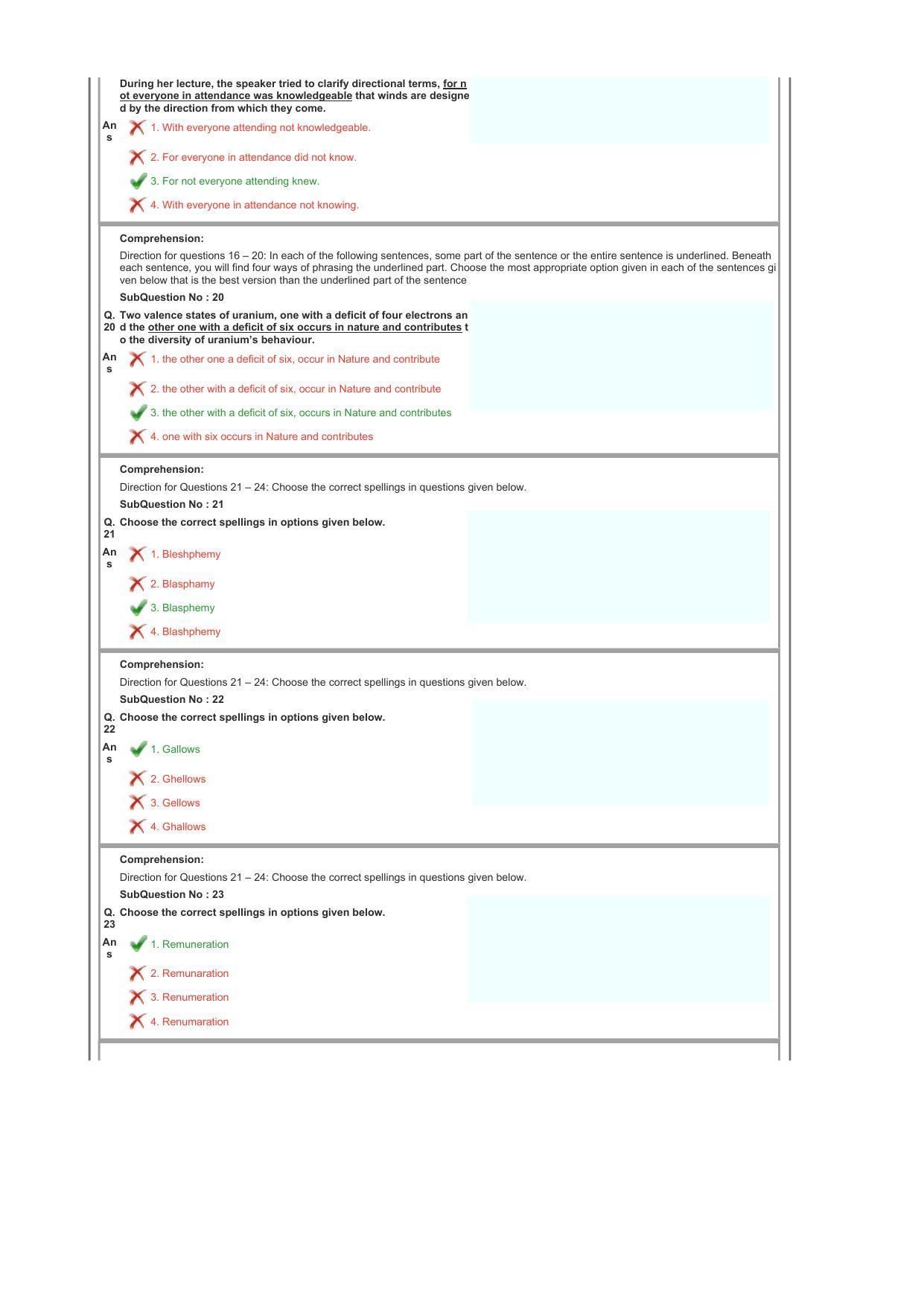 CLAT 2017 UG Question Paper with Answer Key - Page 8