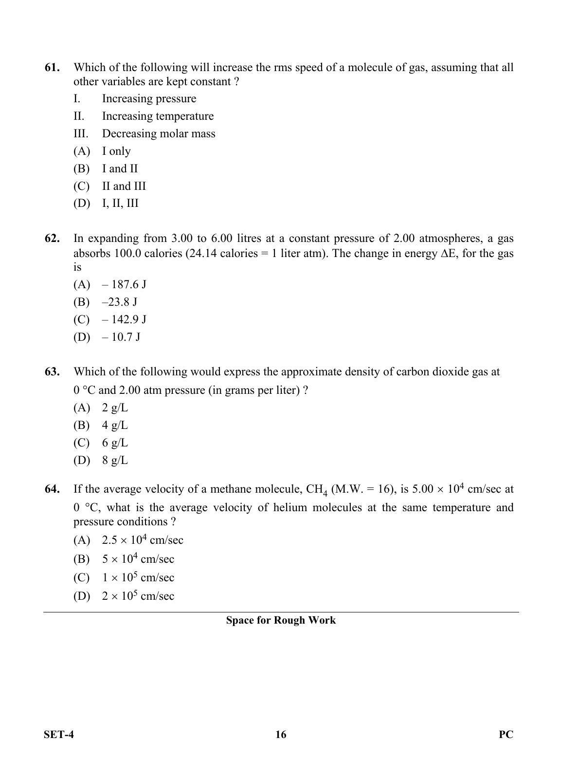 OJEE 2013 Physics / Chemistry Set 4 Question Paper - Page 15