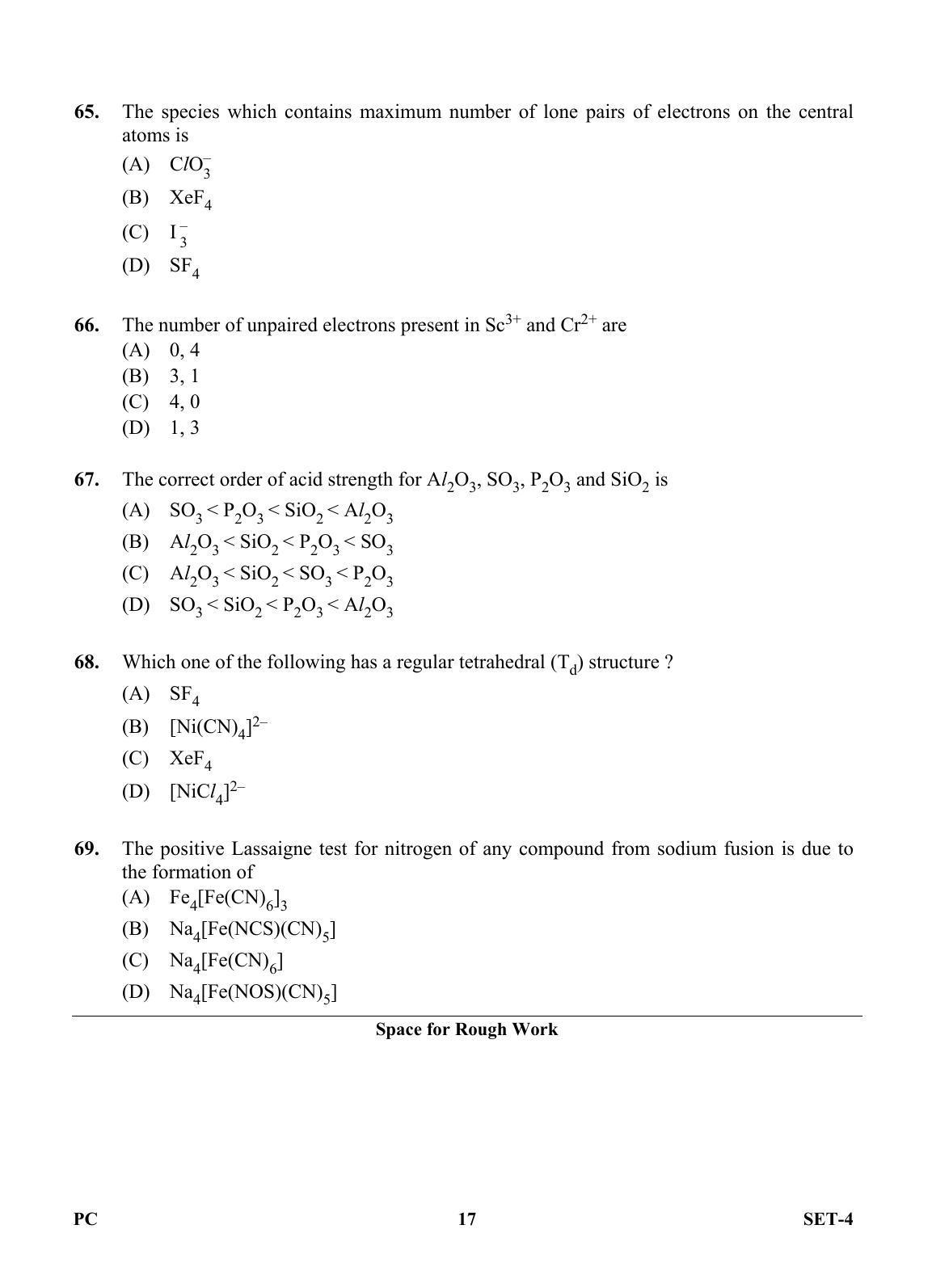 OJEE 2013 Physics / Chemistry Set 4 Question Paper - Page 16