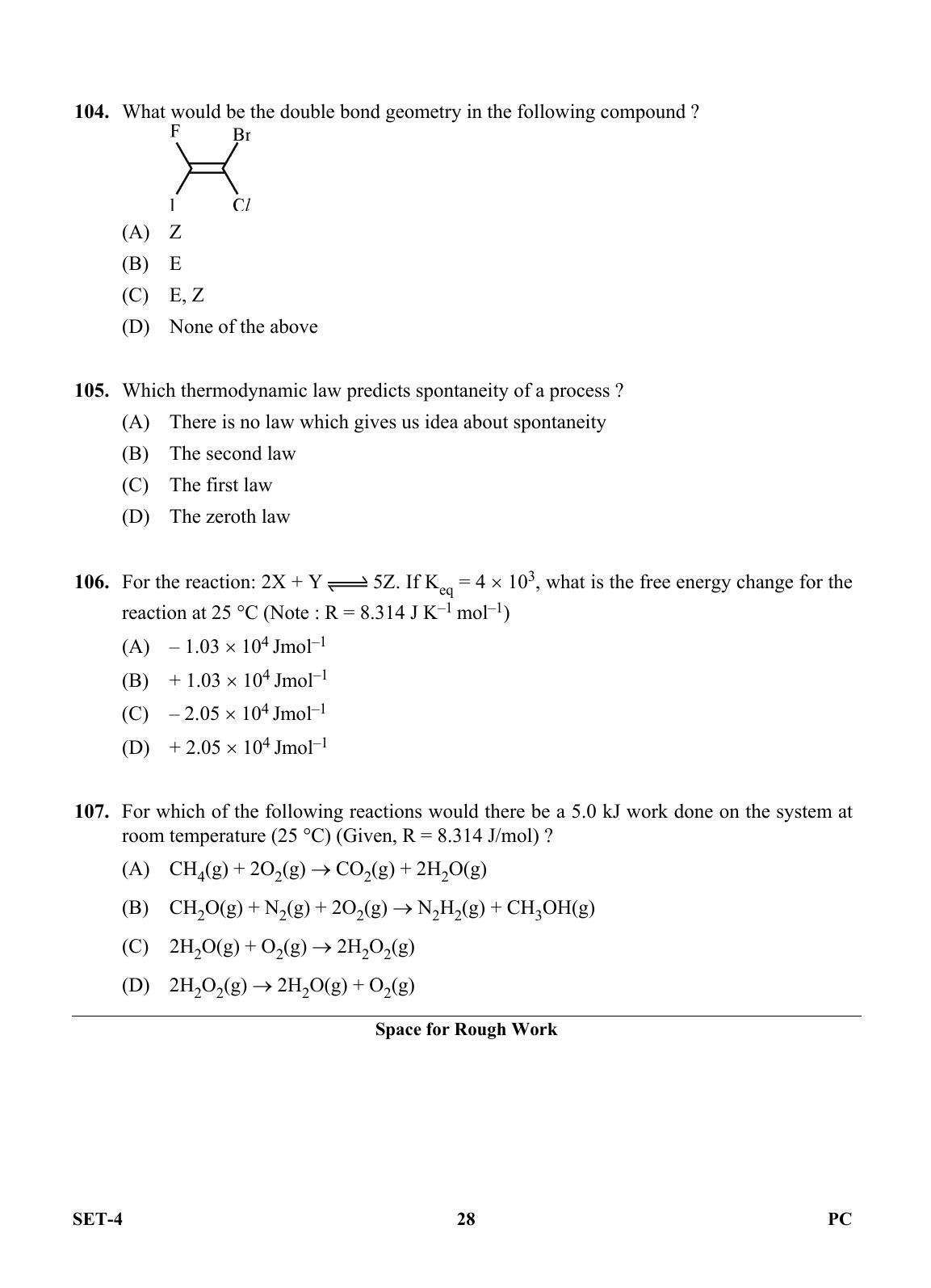 OJEE 2013 Physics / Chemistry Set 4 Question Paper - Page 27