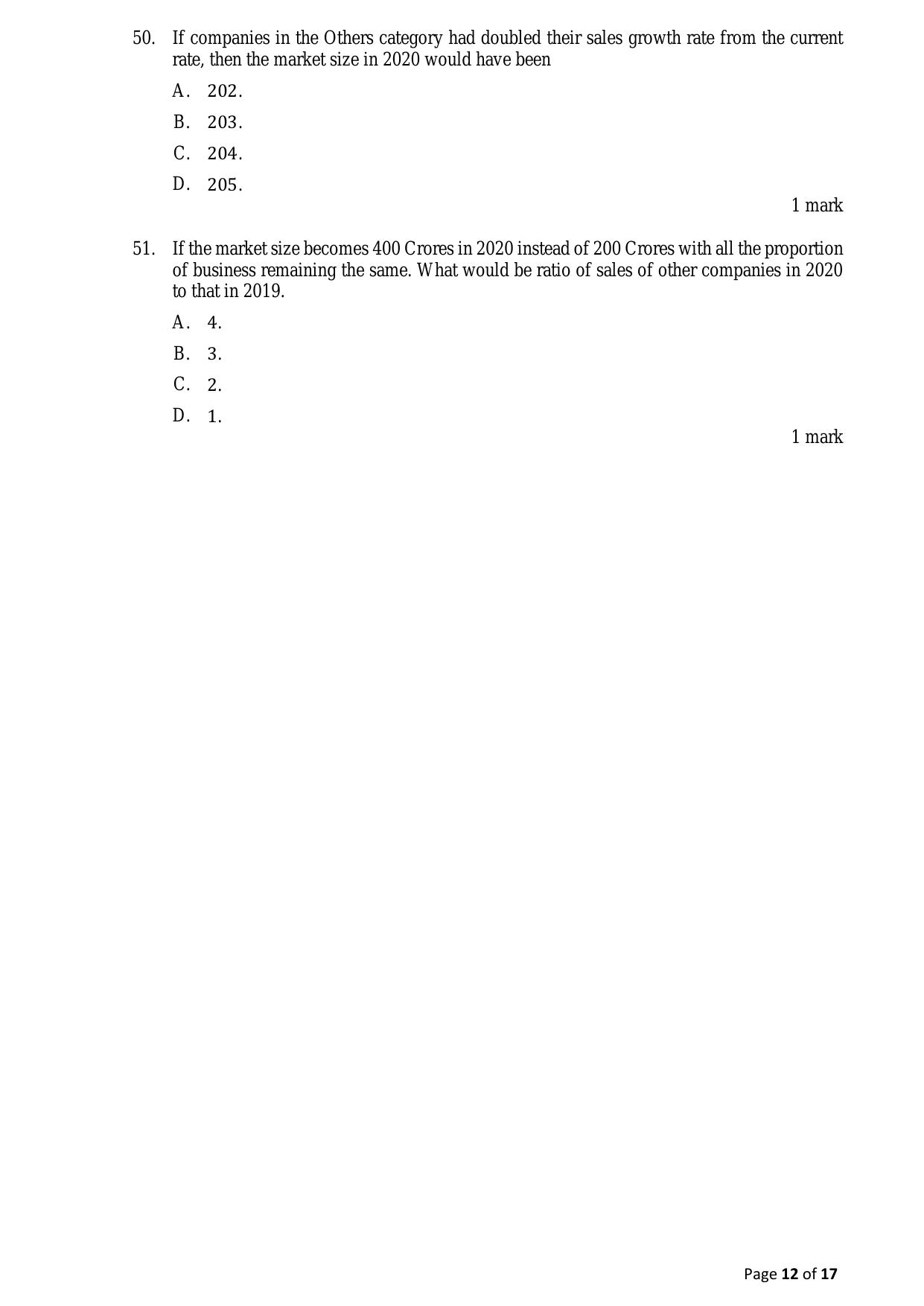 ACET December 2021 Question Papers - Page 12