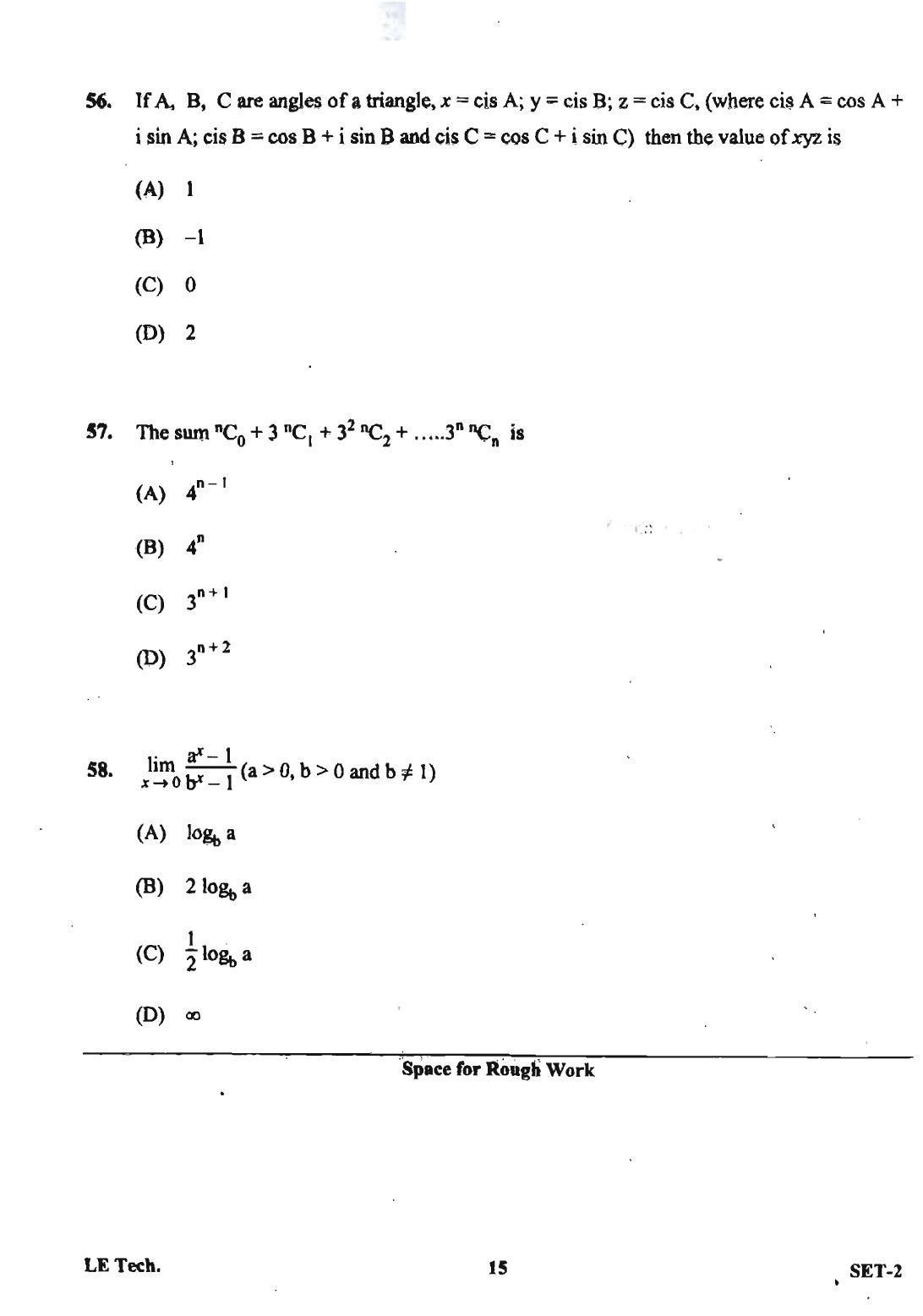 OJEE 2013 LE Tech Set 2 Question Paper - Page 13