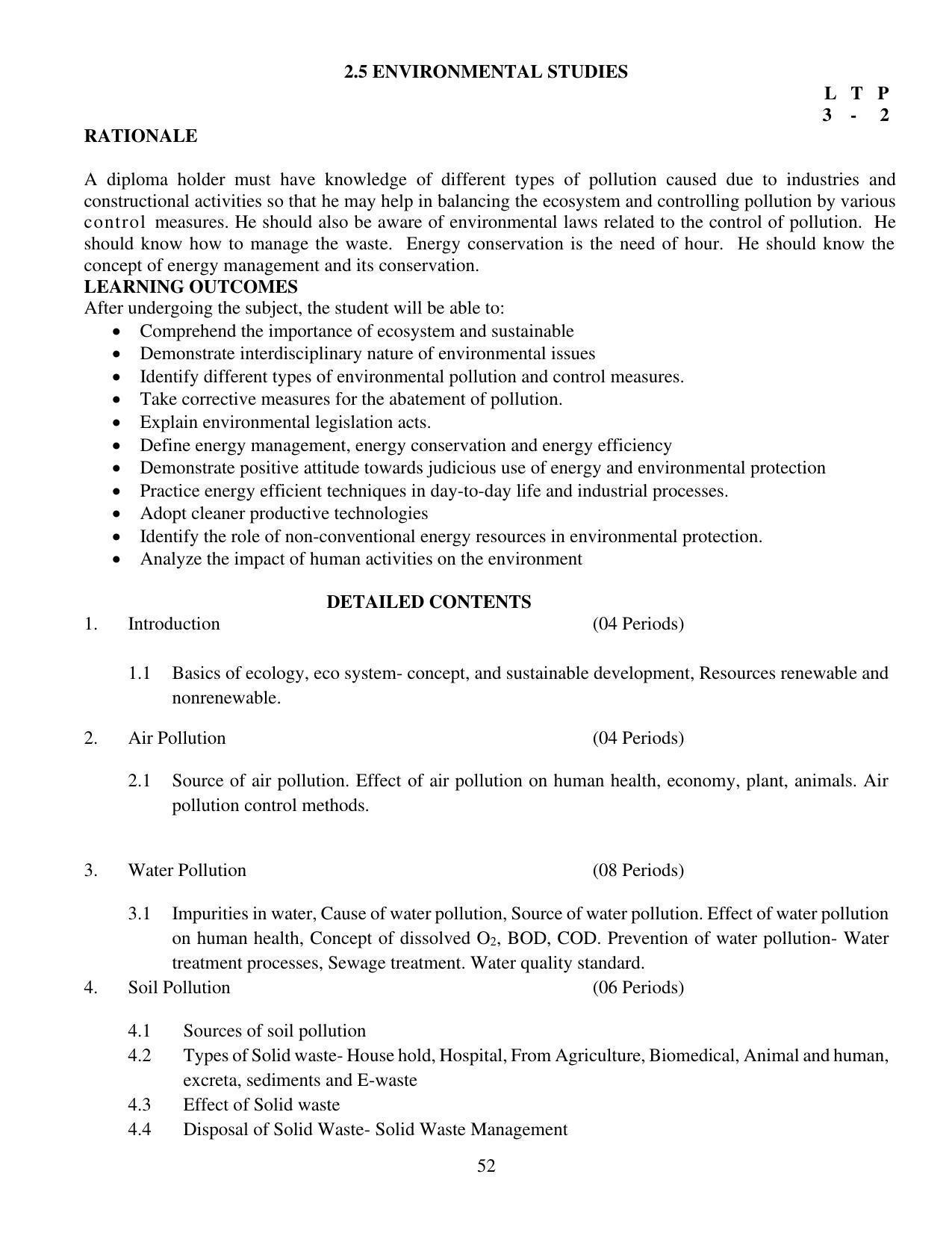 SYLLABUS FOR FIRST SEMESTER SESSION (2020-2021) - TWO SEMESTER POST GRADUATE DIPLOMA COURSE IN BEAUTY AND HEALTH CARE - Page 52