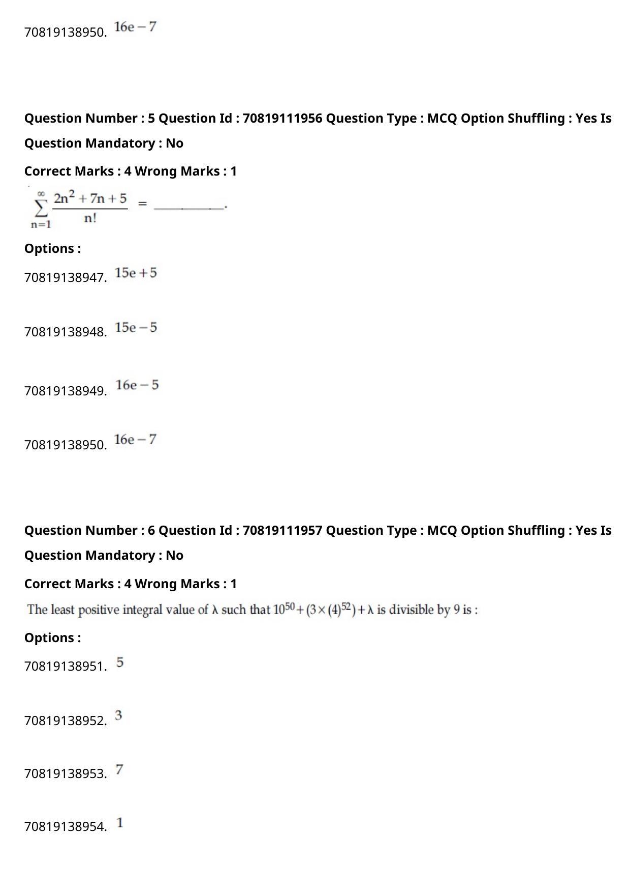 JEE Mains 2021: B Planning Gujarati (Shift 2) 23-02-2021 Question Paper - Page 7