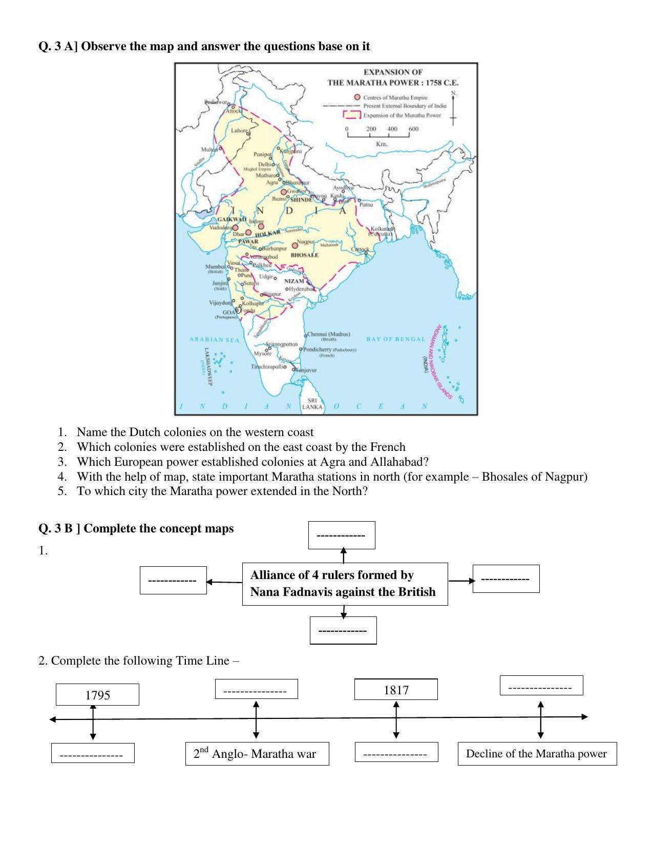 Maharashtra Board Class 12 History Sample Papers - Page 11