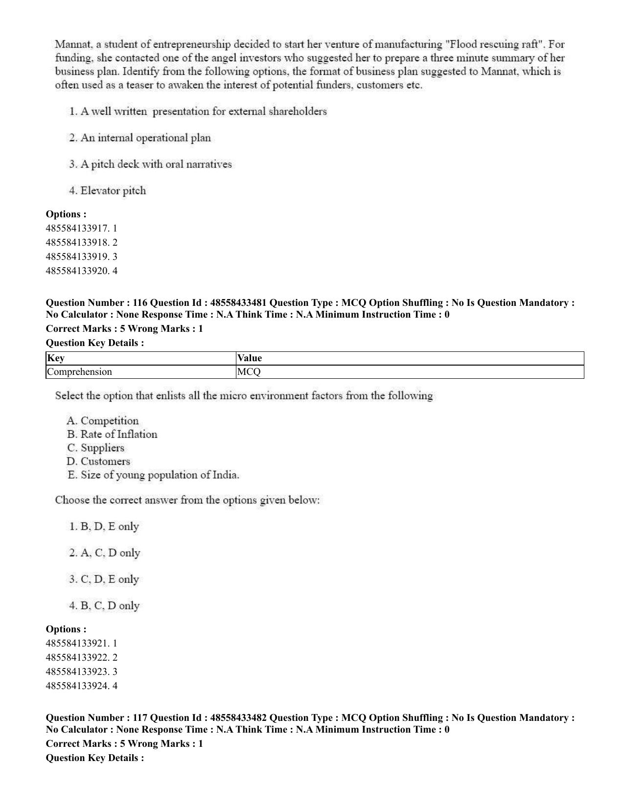 CUET 2023 English Japanese compressed Shift 1 Question Papers - 18 June 2023 - Page 77
