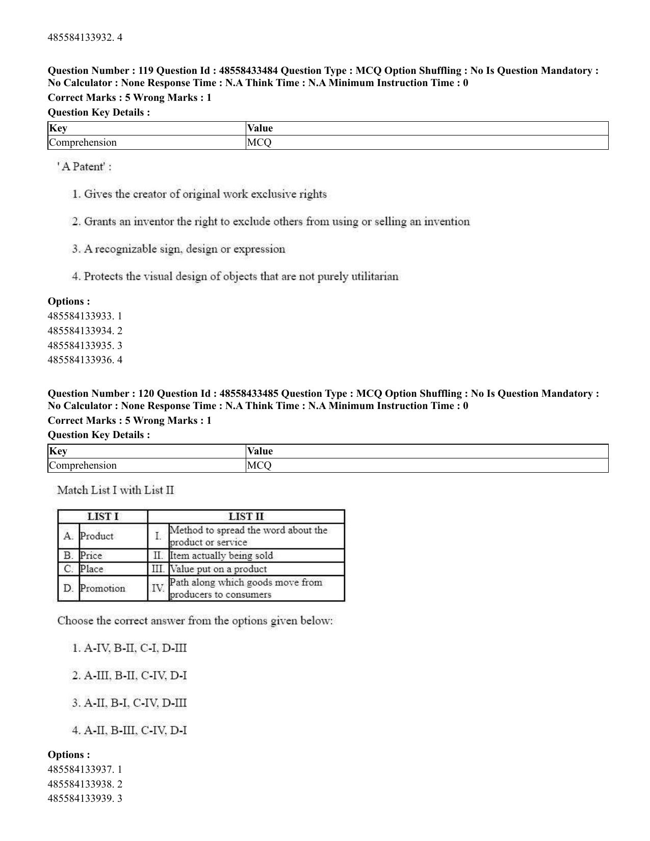 CUET 2023 English Japanese compressed Shift 1 Question Papers - 18 June 2023 - Page 79