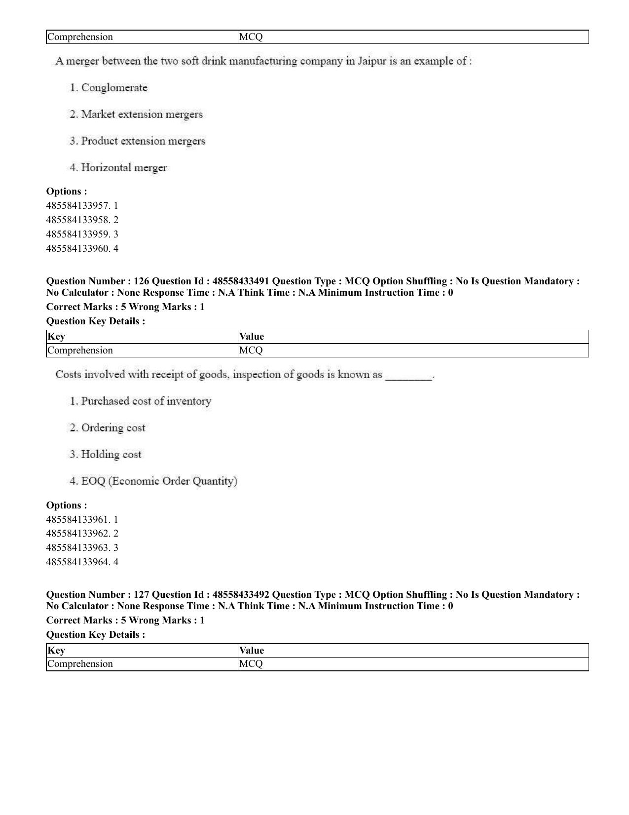 CUET 2023 English Japanese compressed Shift 1 Question Papers - 18 June 2023 - Page 82