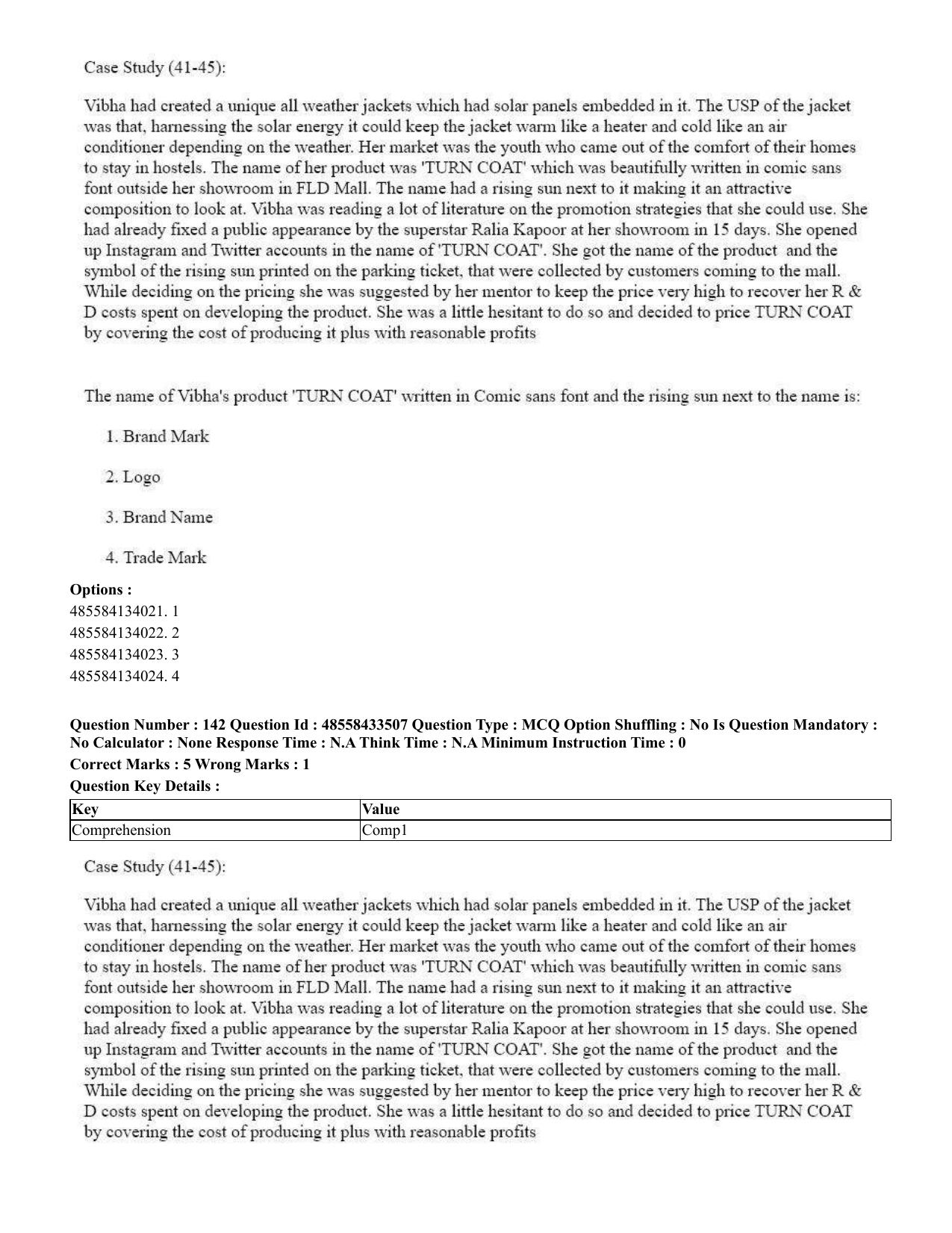 CUET 2023 English Japanese compressed Shift 1 Question Papers - 18 June 2023 - Page 90