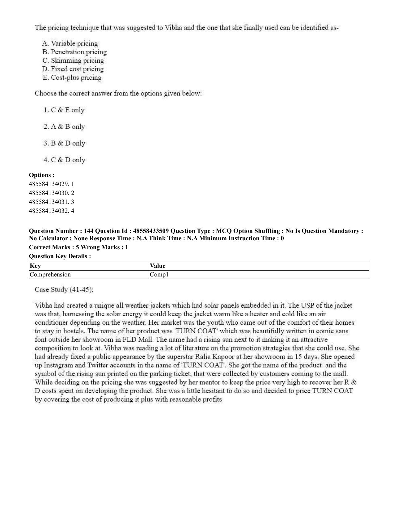 CUET 2023 English Japanese compressed Shift 1 Question Papers - 18 June 2023 - Page 92