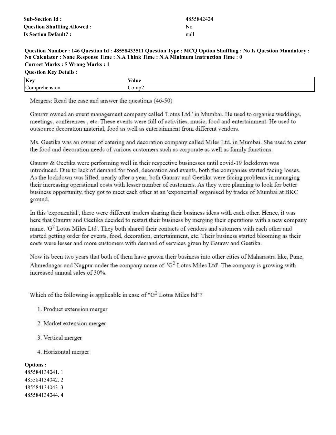 CUET 2023 English Japanese compressed Shift 1 Question Papers - 18 June 2023 - Page 94