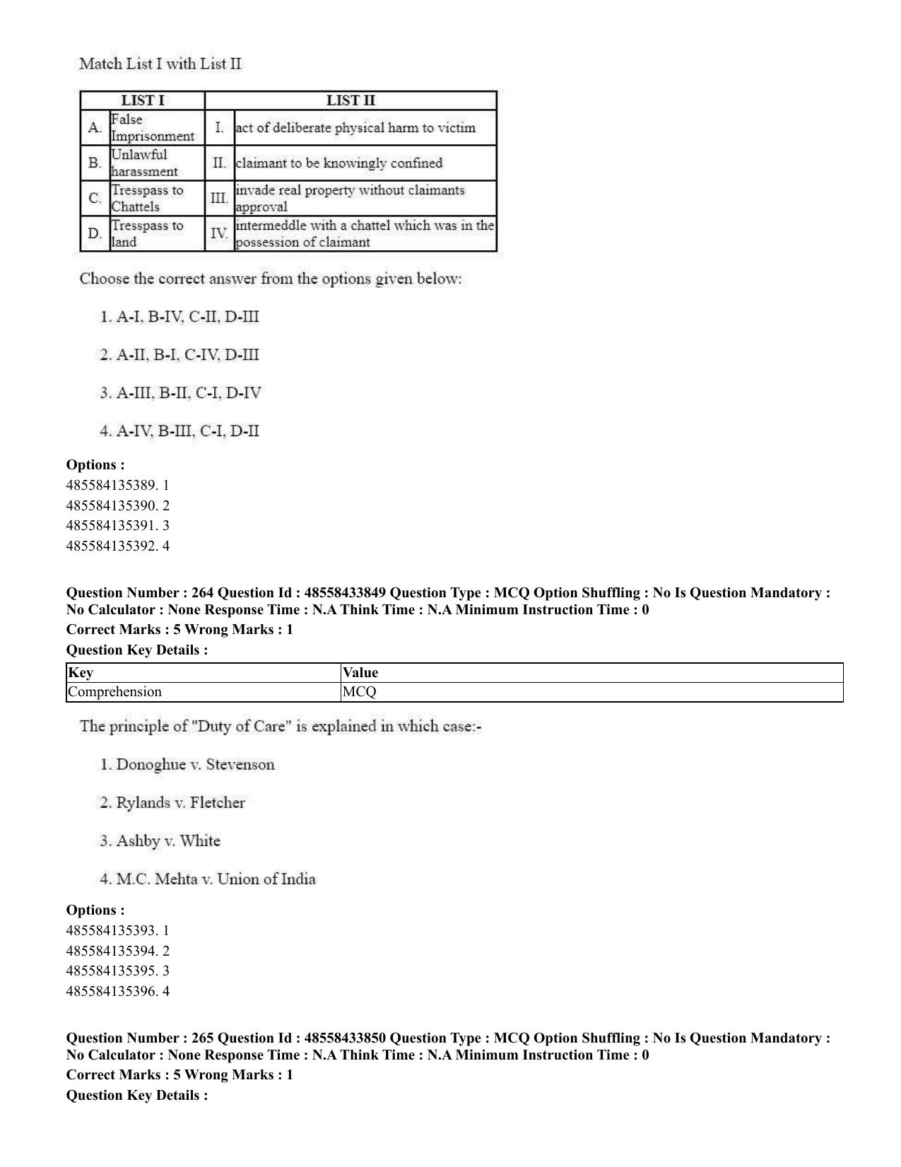 CUET 2023 English Japanese compressed Shift 1 Question Papers - 18 June 2023 - Page 165