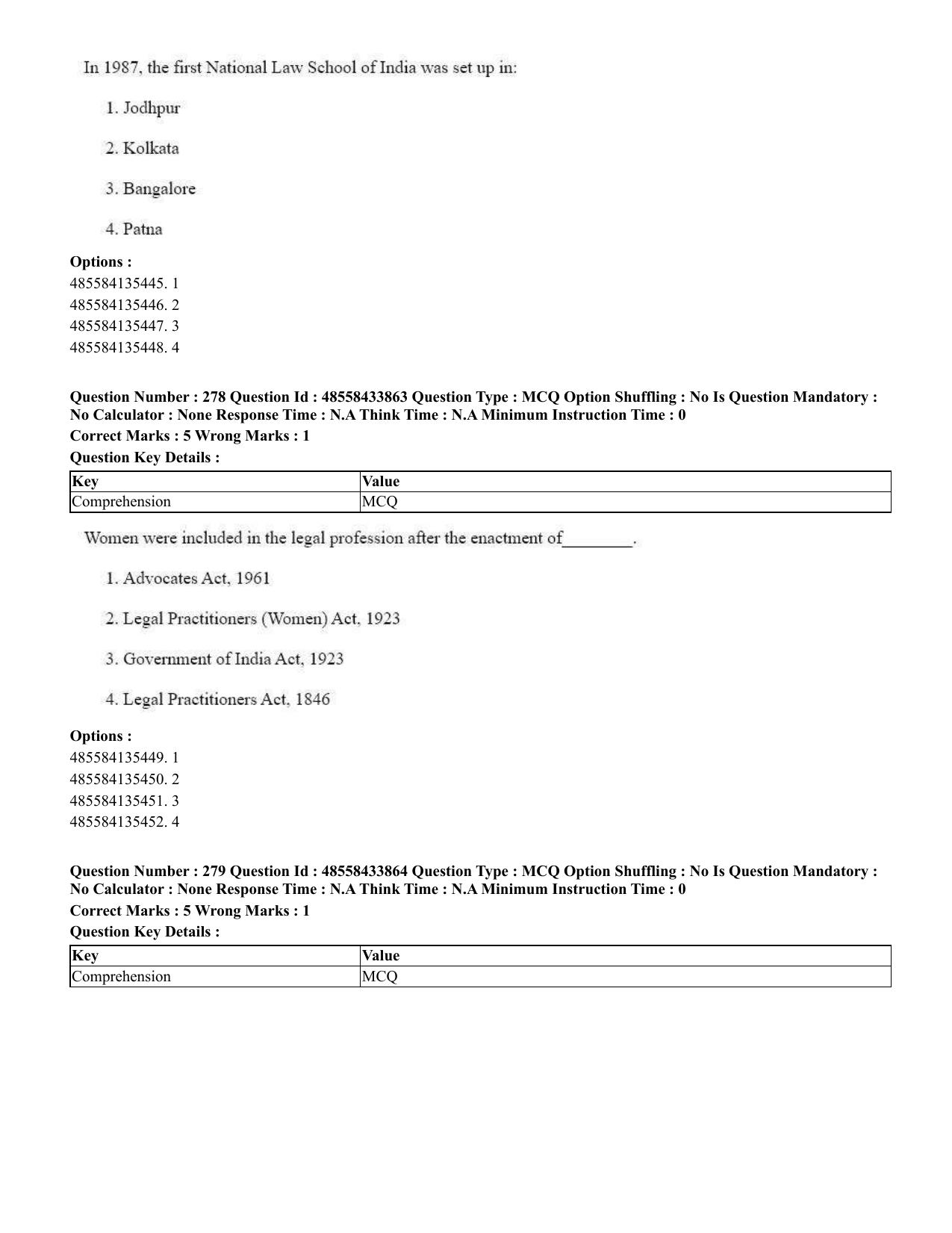 CUET 2023 English Japanese compressed Shift 1 Question Papers - 18 June 2023 - Page 172