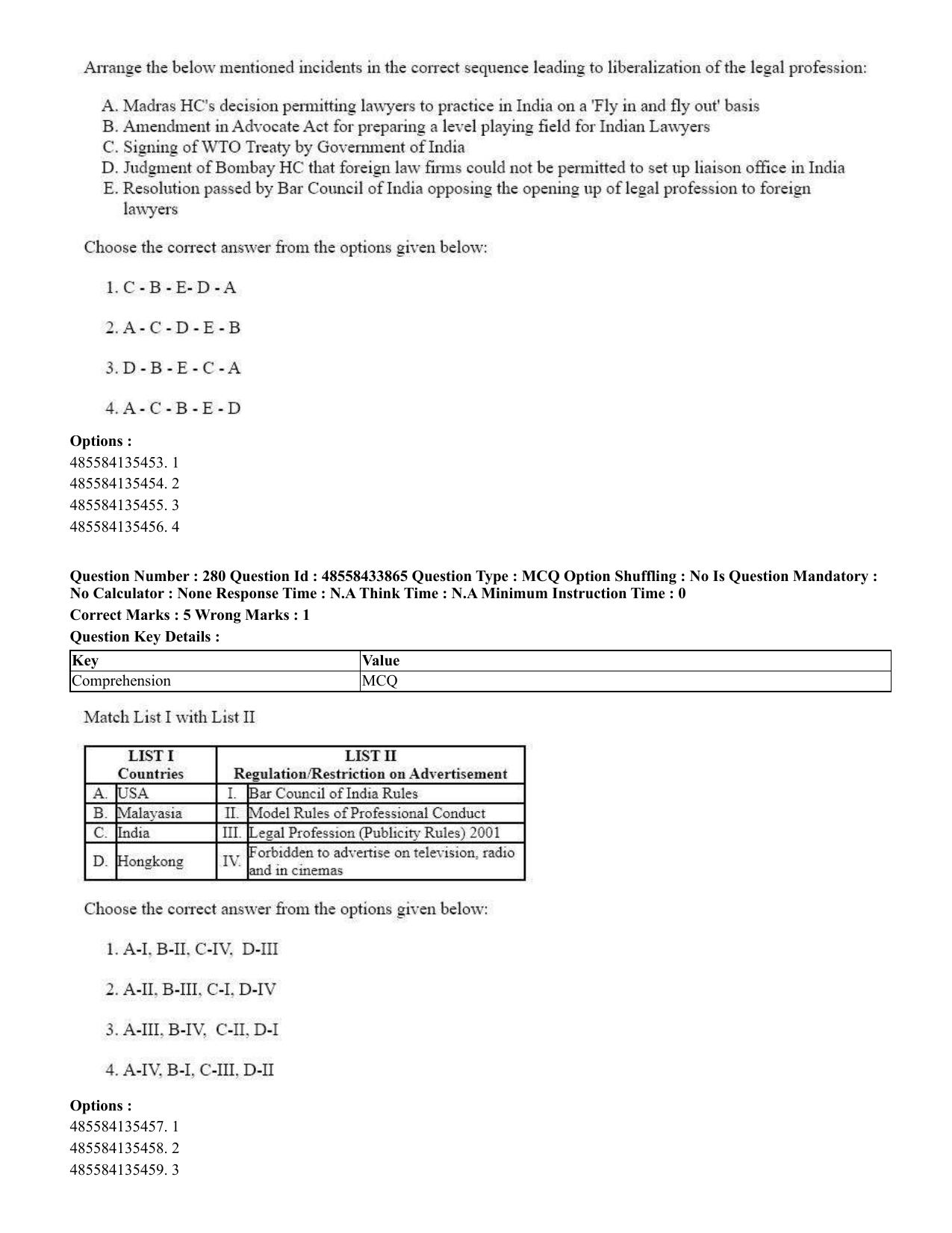 CUET 2023 English Japanese compressed Shift 1 Question Papers - 18 June 2023 - Page 173