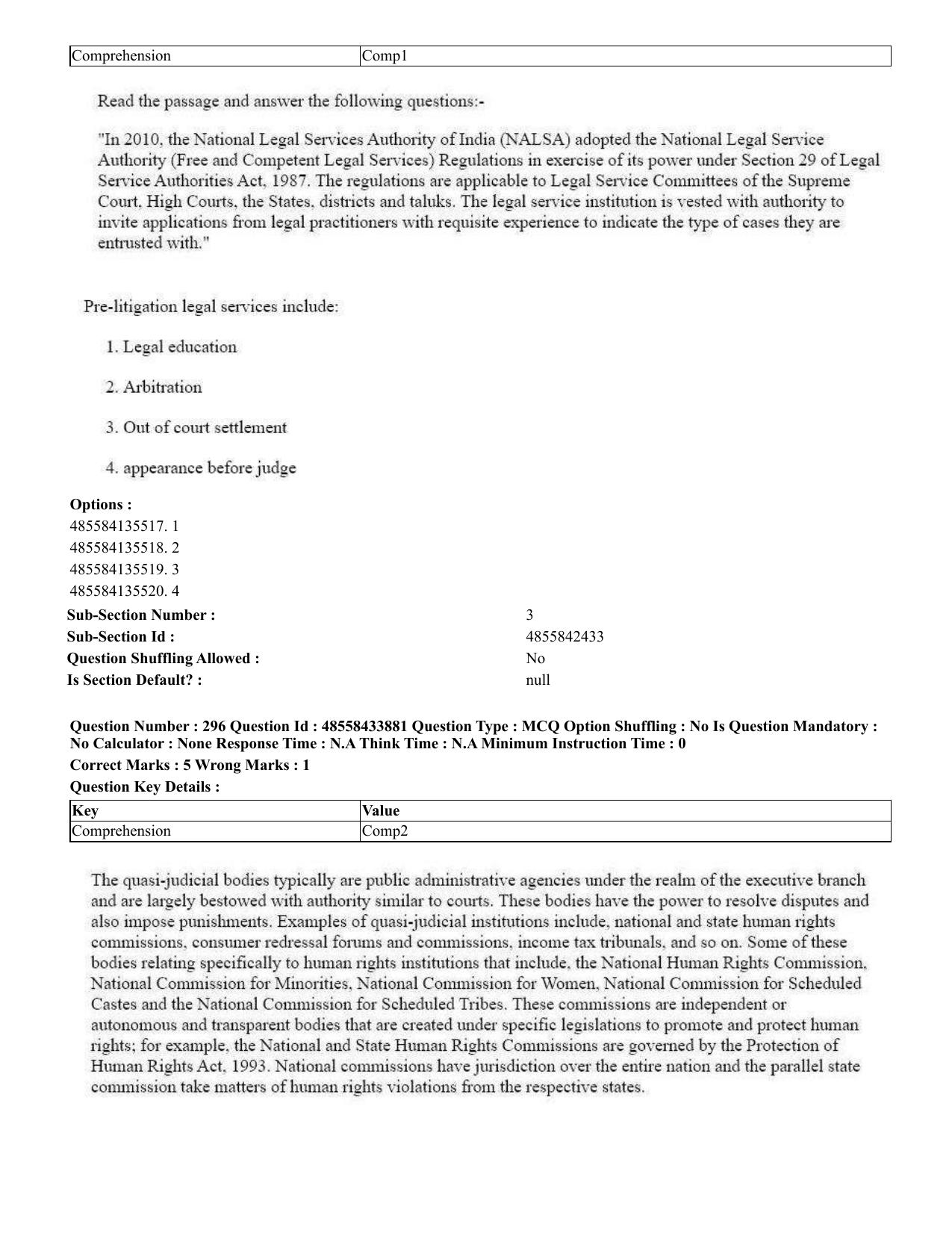CUET 2023 English Japanese compressed Shift 1 Question Papers - 18 June 2023 - Page 182