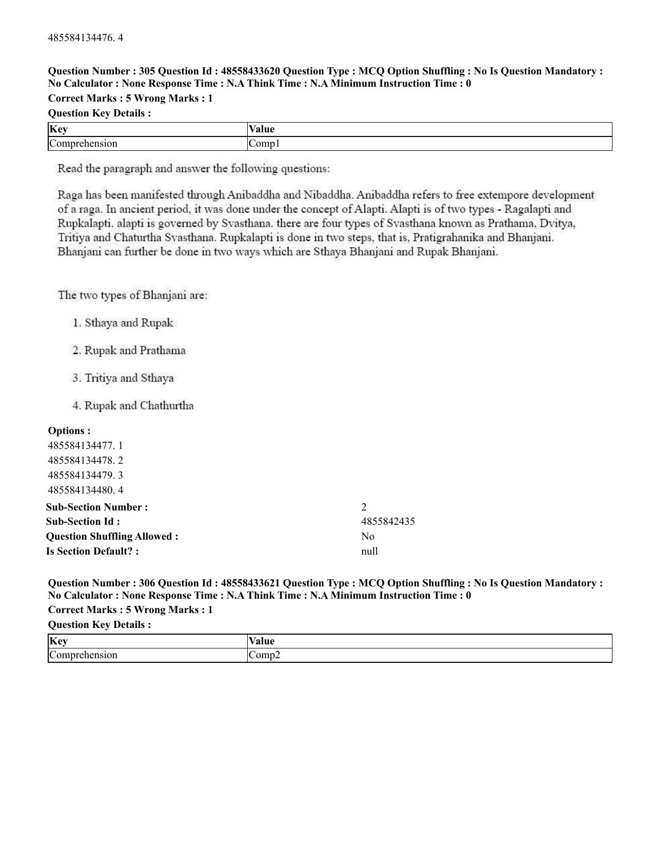 CUET 2023 English Japanese compressed Shift 1 Question Papers - 18 June 2023 - Page 189
