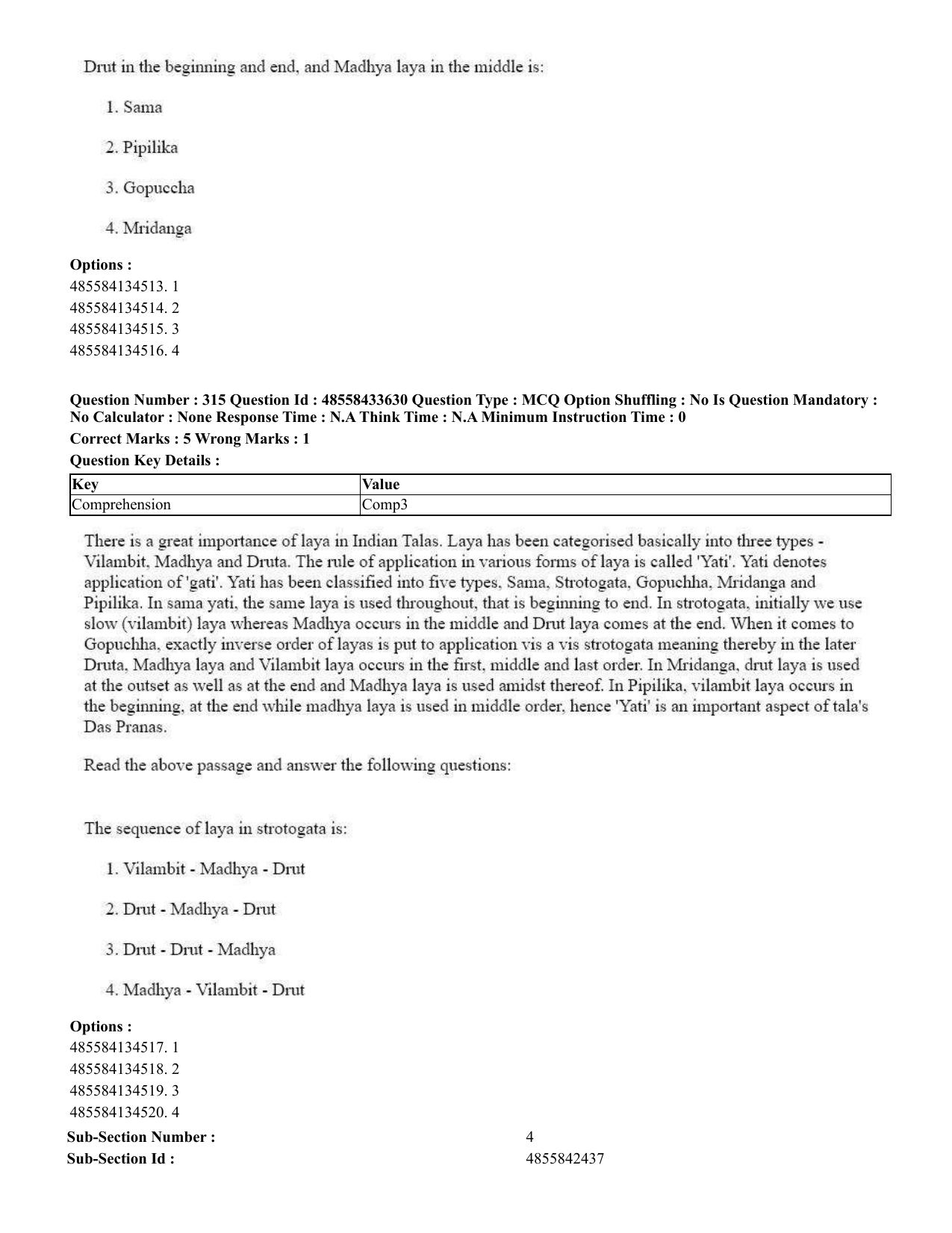 CUET 2023 English Japanese compressed Shift 1 Question Papers - 18 June 2023 - Page 196