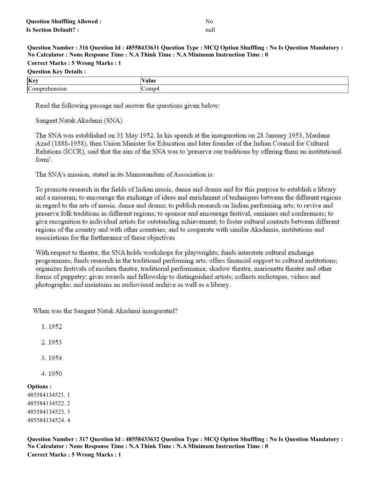 CUET 2023 English Japanese compressed Shift 1 Question Papers - 18 June 2023 - Page 197