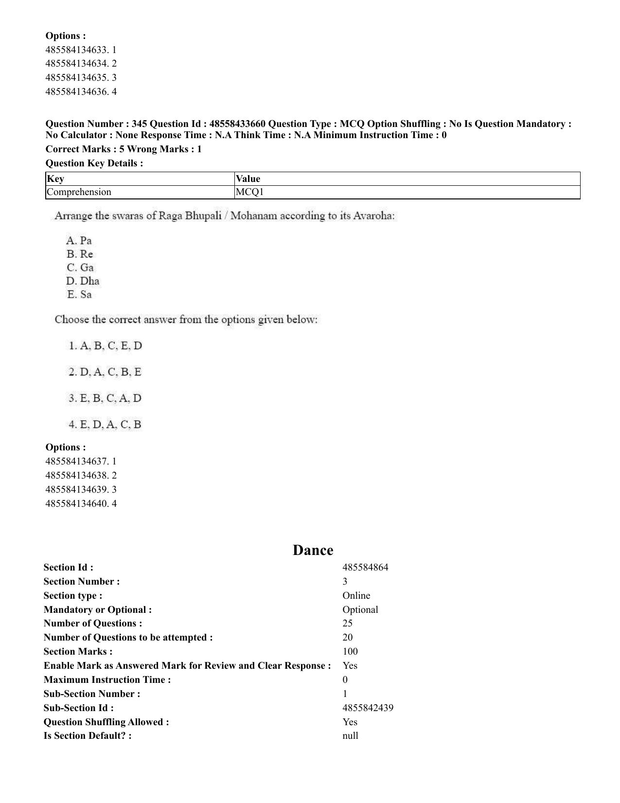CUET 2023 English Japanese compressed Shift 1 Question Papers - 18 June 2023 - Page 214