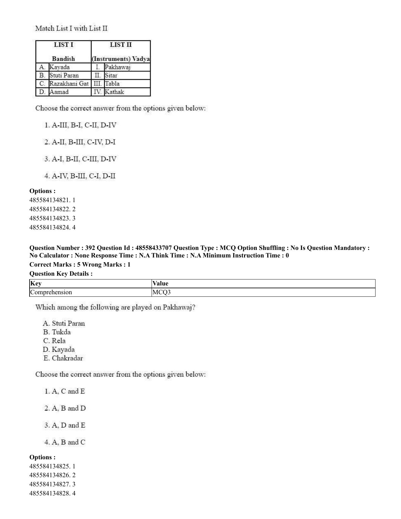 CUET 2023 English Japanese compressed Shift 1 Question Papers - 18 June 2023 - Page 239