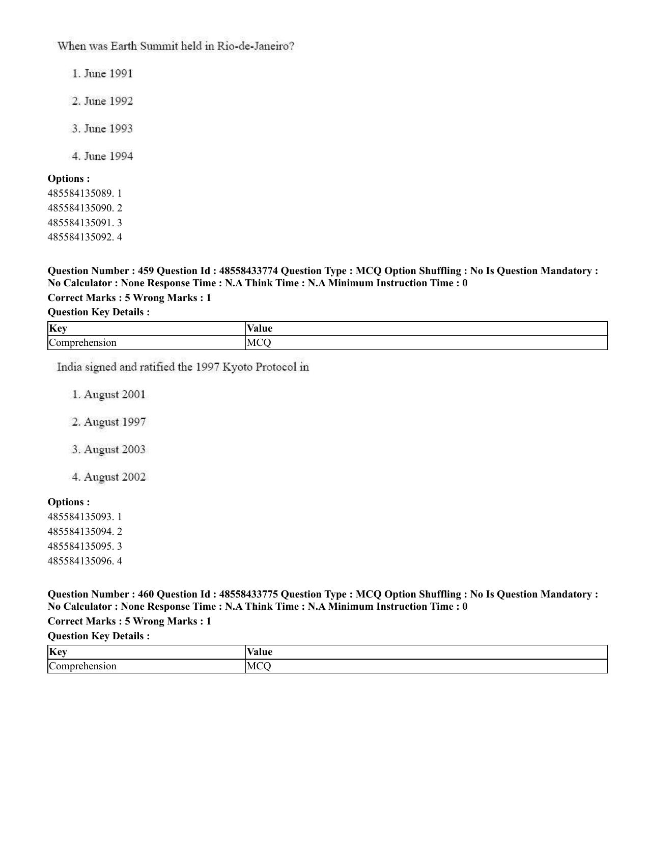 CUET 2023 English Japanese compressed Shift 1 Question Papers - 18 June 2023 - Page 275