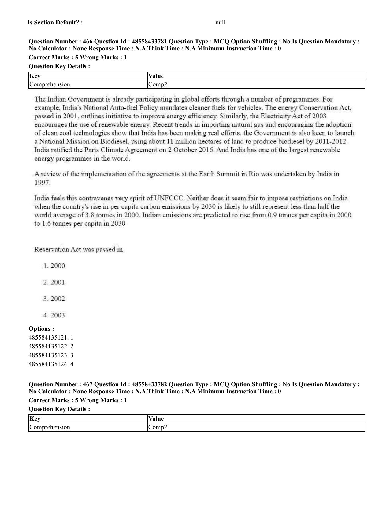 CUET 2023 English Japanese compressed Shift 1 Question Papers - 18 June 2023 - Page 280