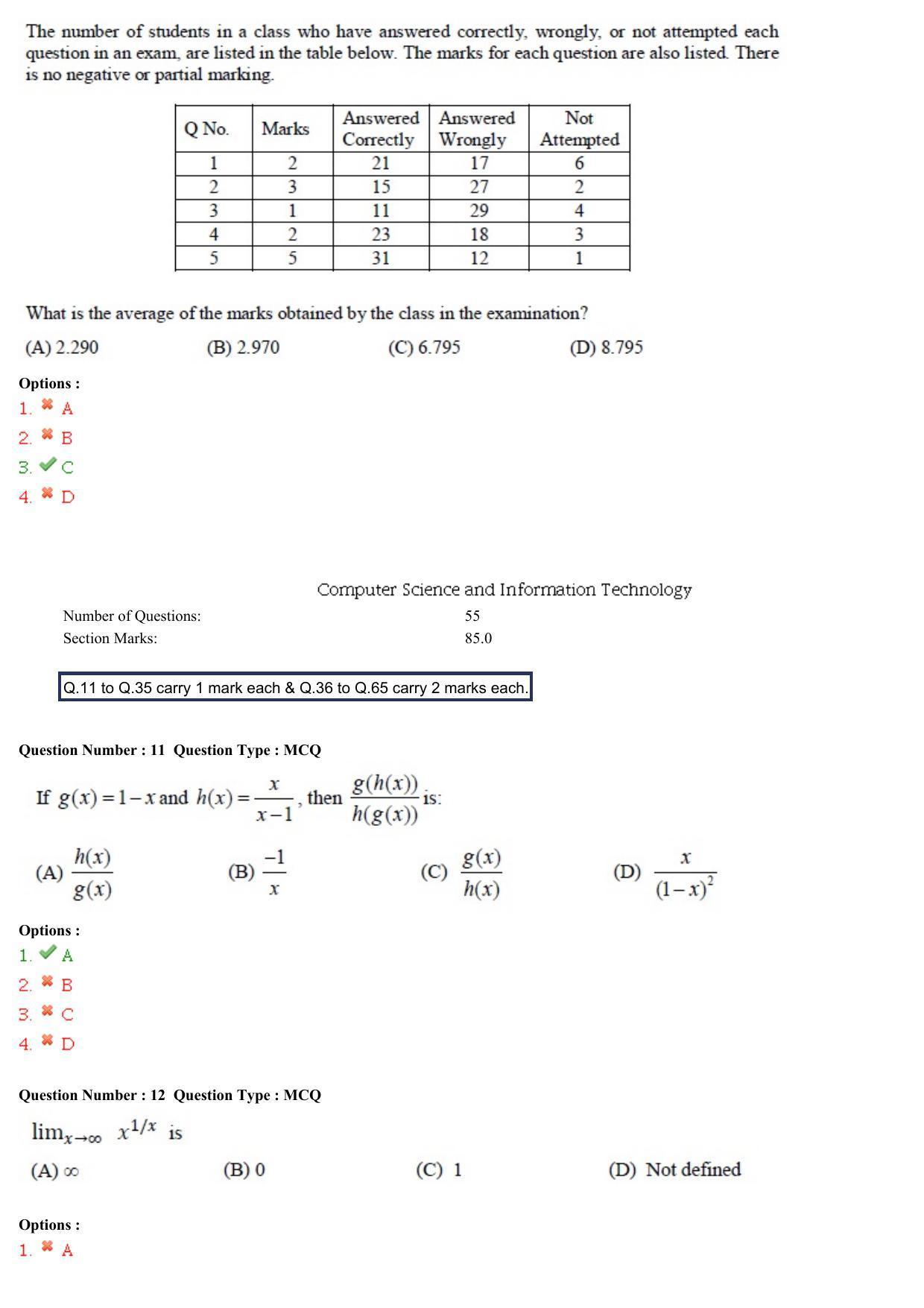 GATE 2015 Computer Science and Information Technology (CS) Question Paper with Answer Key - Page 6