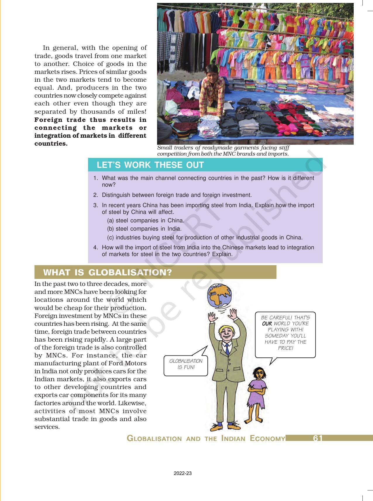 NCERT Book for Class 10 Economics Chapter 4 Globalisation and the Indian Economy - Page 8