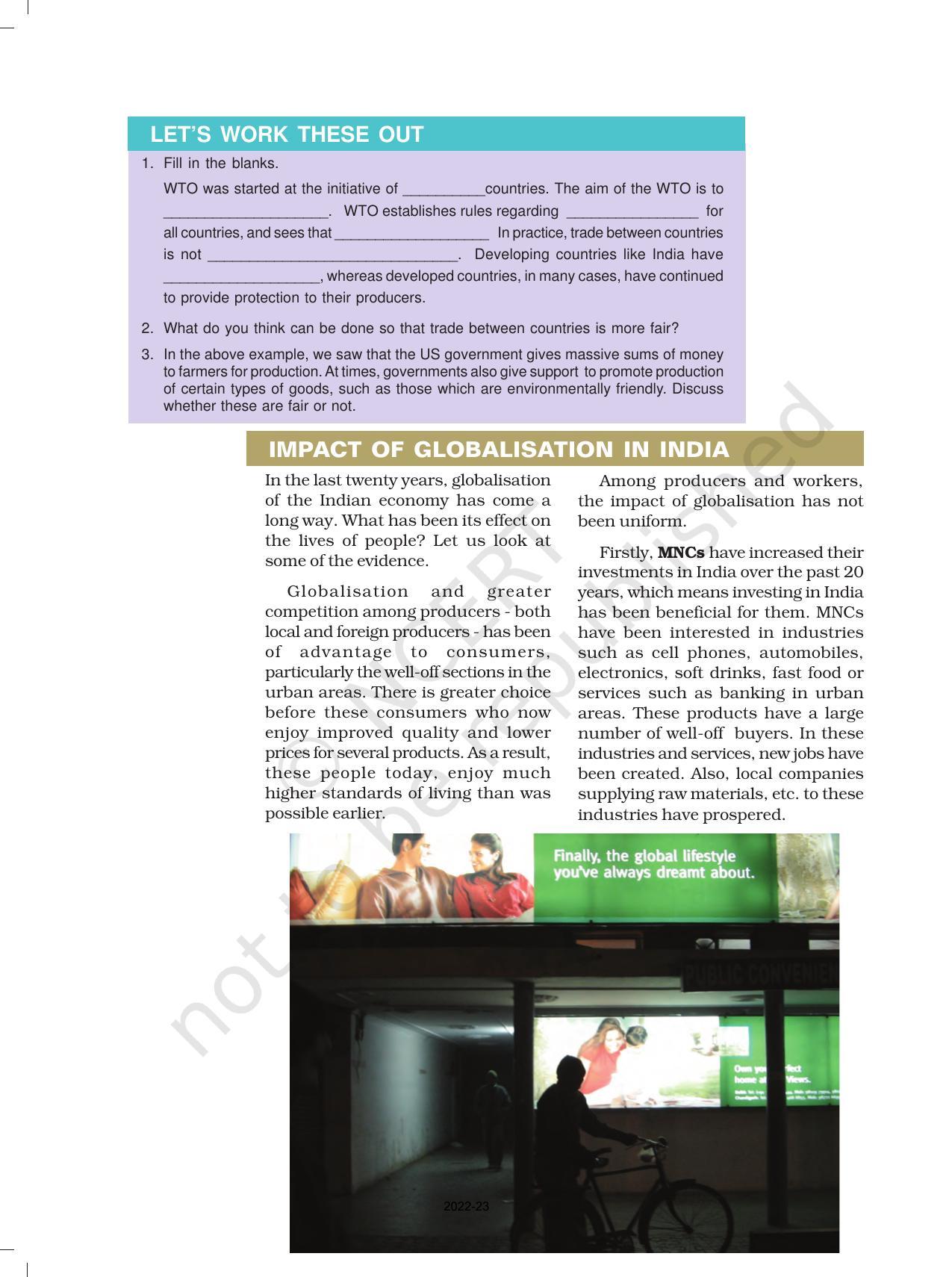 NCERT Book for Class 10 Economics Chapter 4 Globalisation and the Indian Economy - Page 13