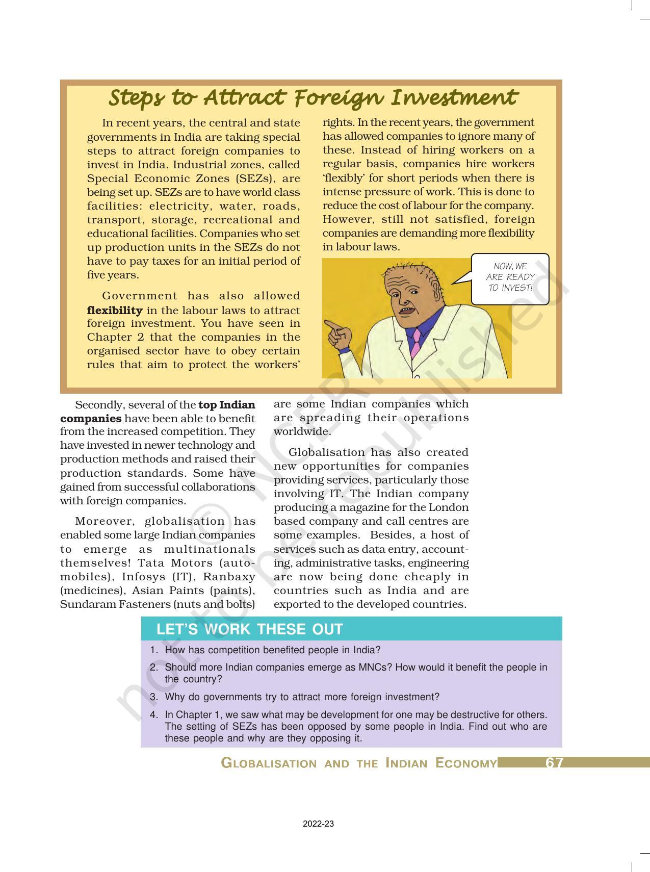 NCERT Book for Class 10 Economics Chapter 4 Globalisation and the Indian Economy - Page 14