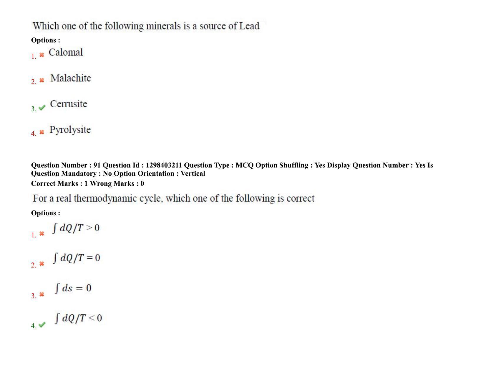 TS PGECET 2021: Metallurgical Engineering Question Papers - Page 54