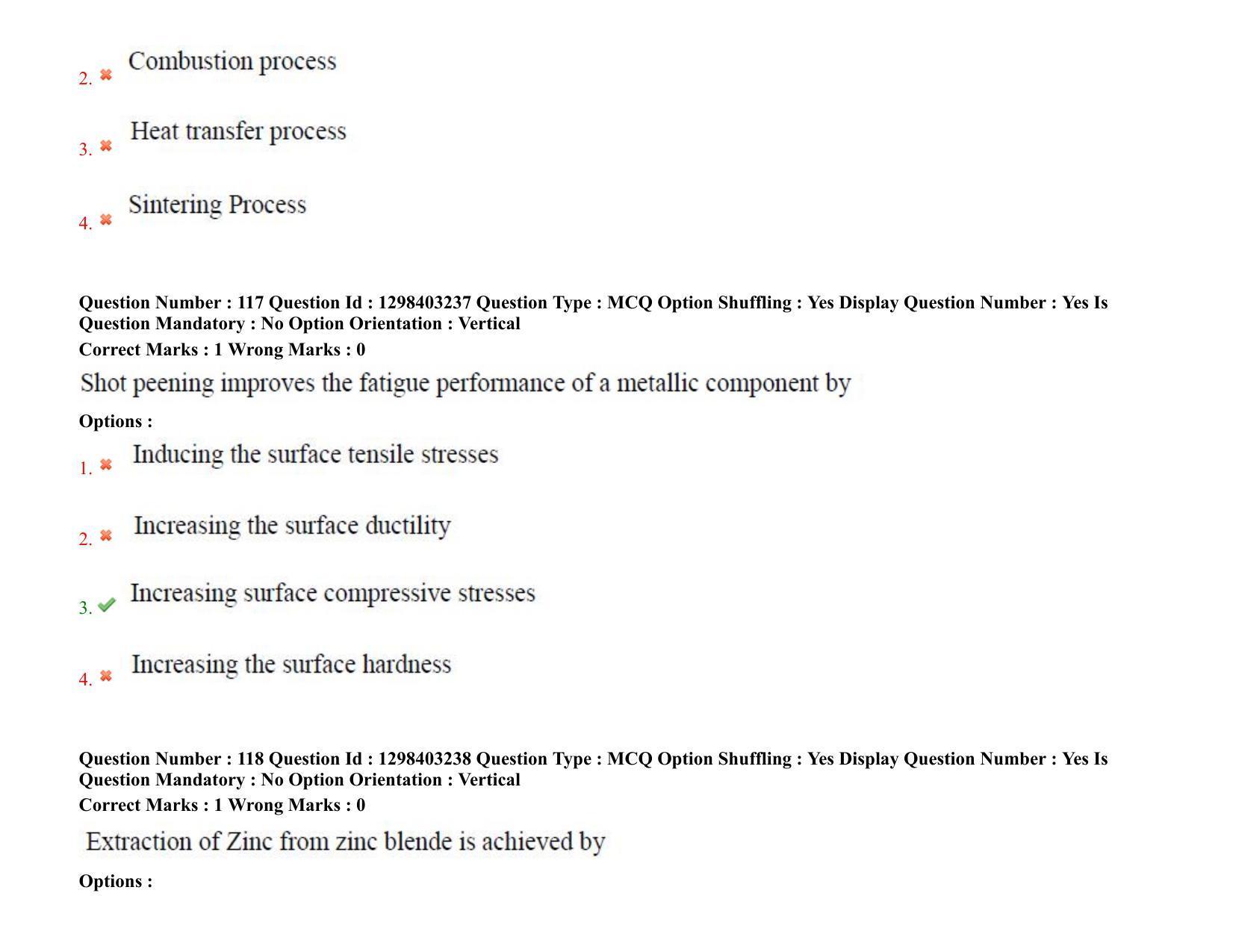 TS PGECET 2021: Metallurgical Engineering Question Papers - Page 69