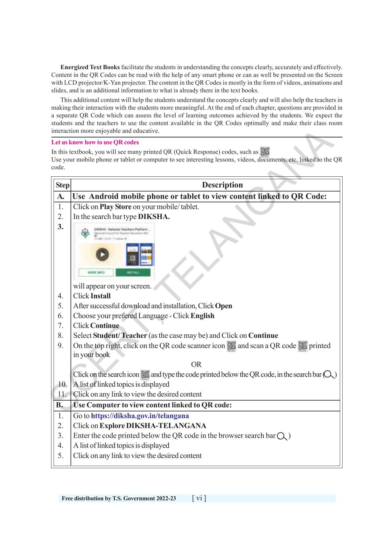 TS SCERT Class 6 Maths Path 1 (Telugu Medium) Text Book - Page 8