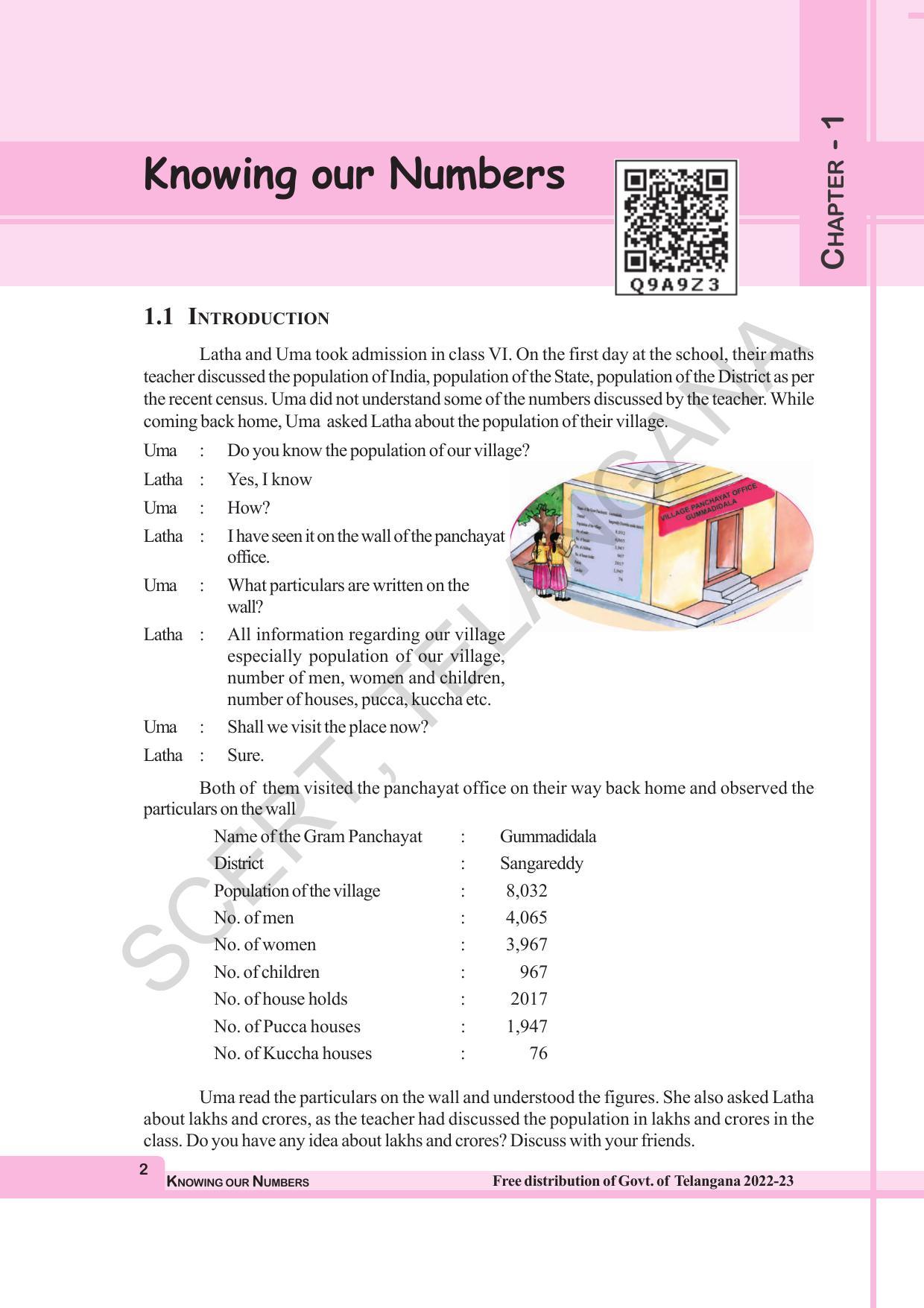 TS SCERT Class 6 Maths Path 1 (Telugu Medium) Text Book - Page 14