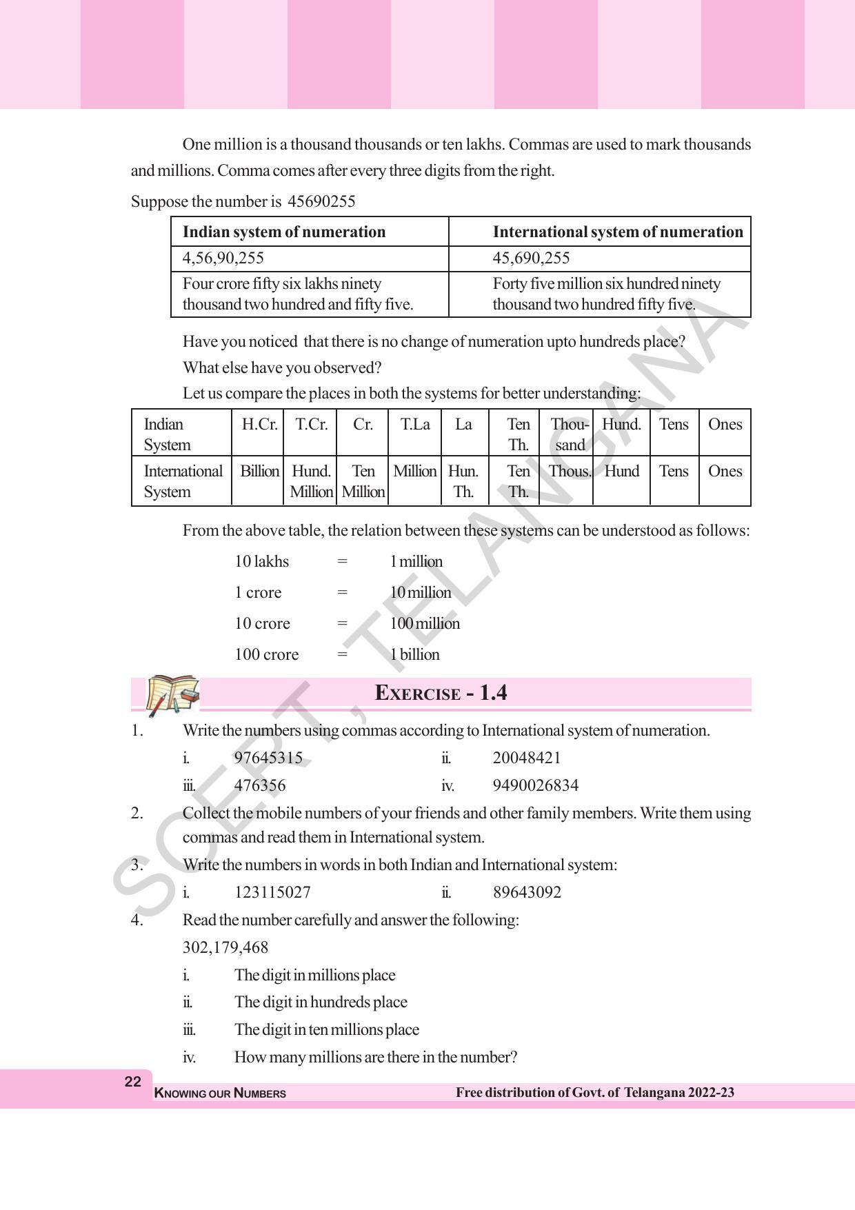 TS SCERT Class 6 Maths Path 1 (Telugu Medium) Text Book - Page 34