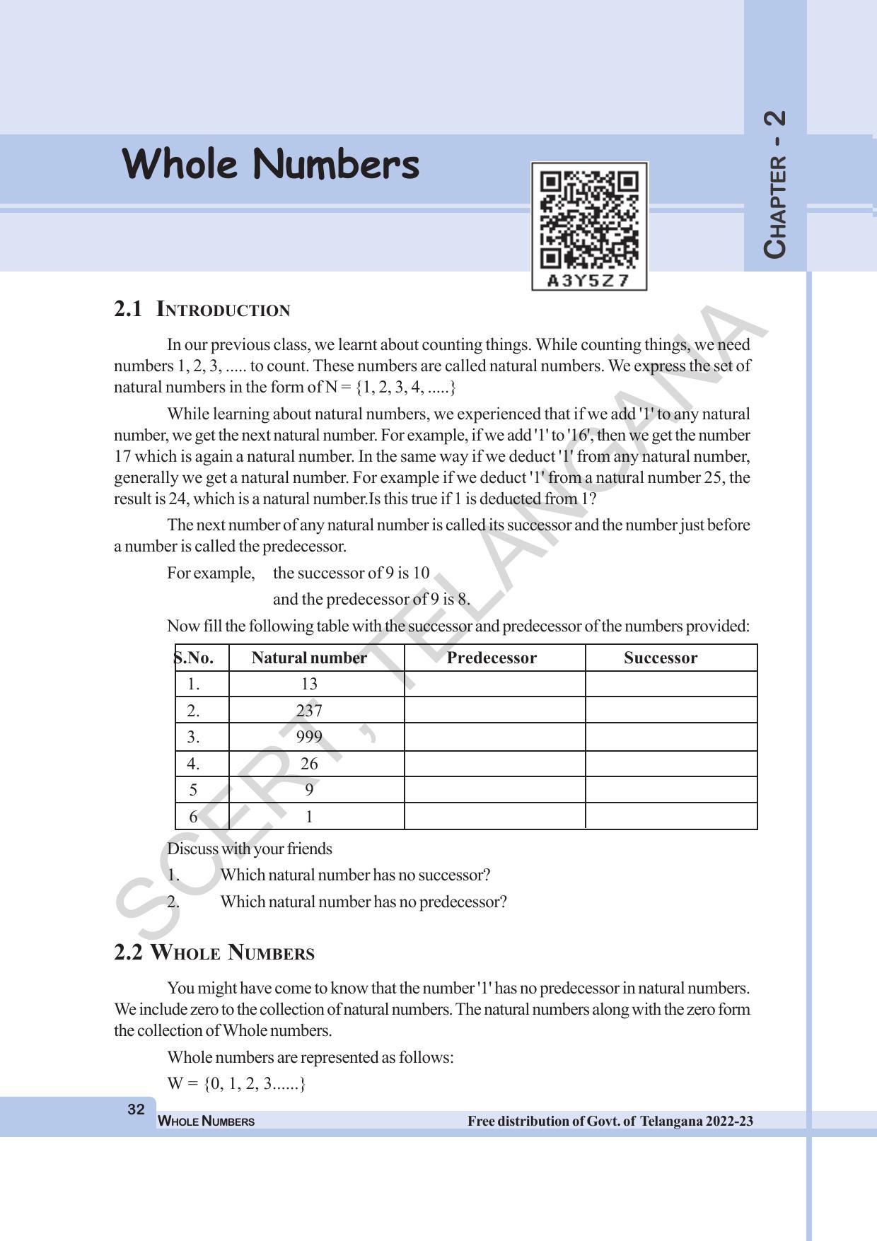 TS SCERT Class 6 Maths Path 1 (Telugu Medium) Text Book - Page 44