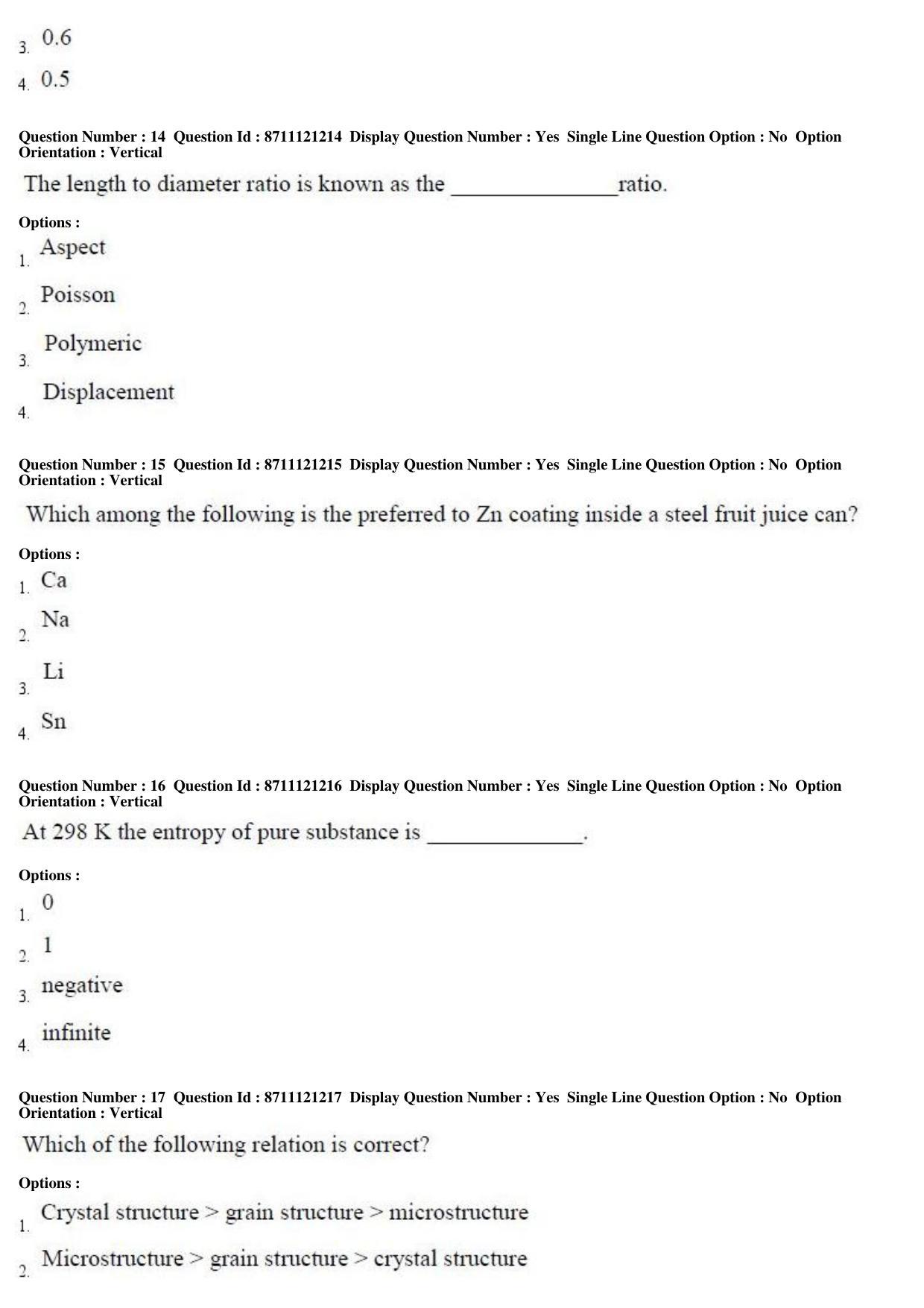 TS PGECET 2017: NANO TECHNOLOGY Question Papers - Page 5