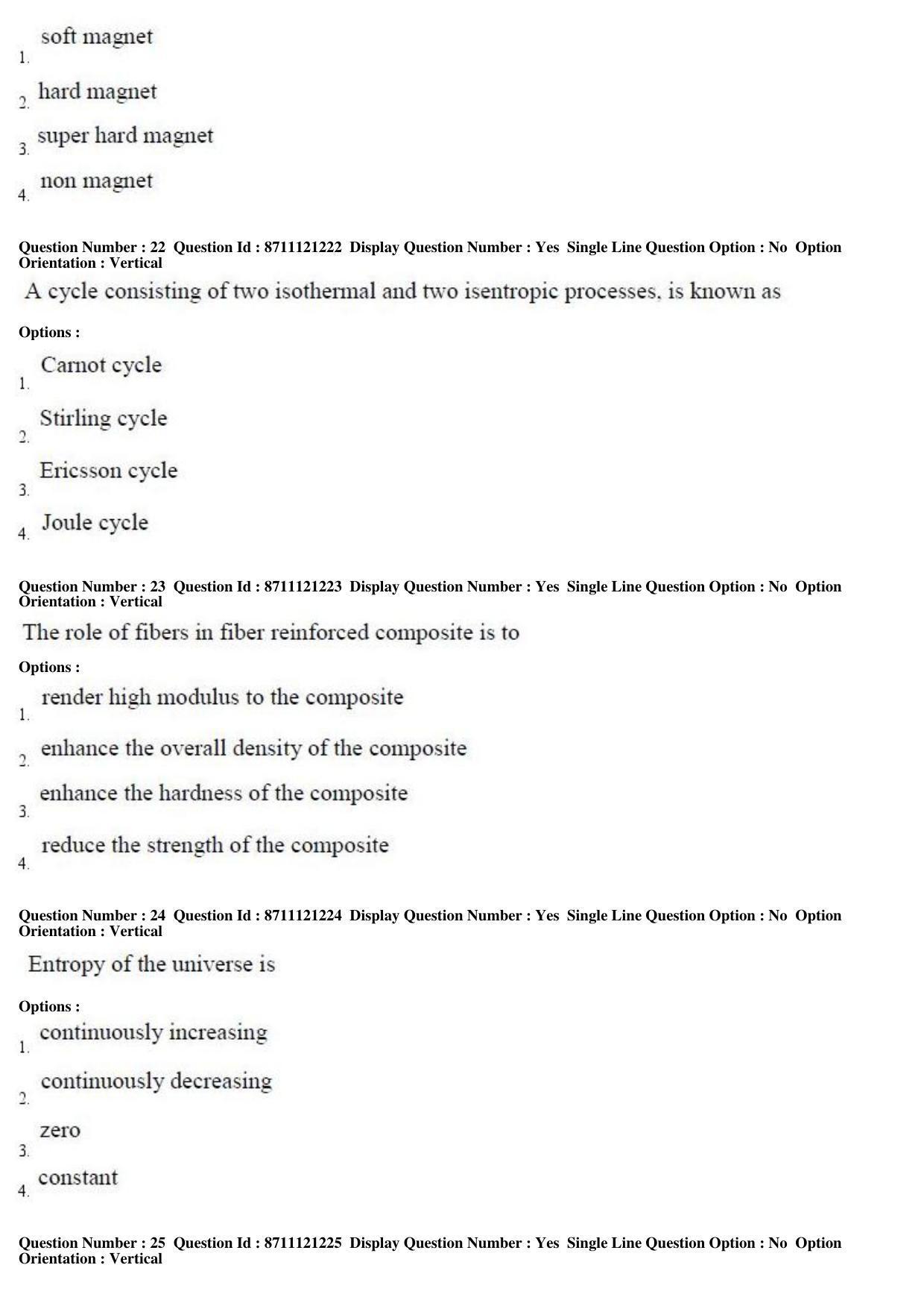 TS PGECET 2017: NANO TECHNOLOGY Question Papers - Page 7