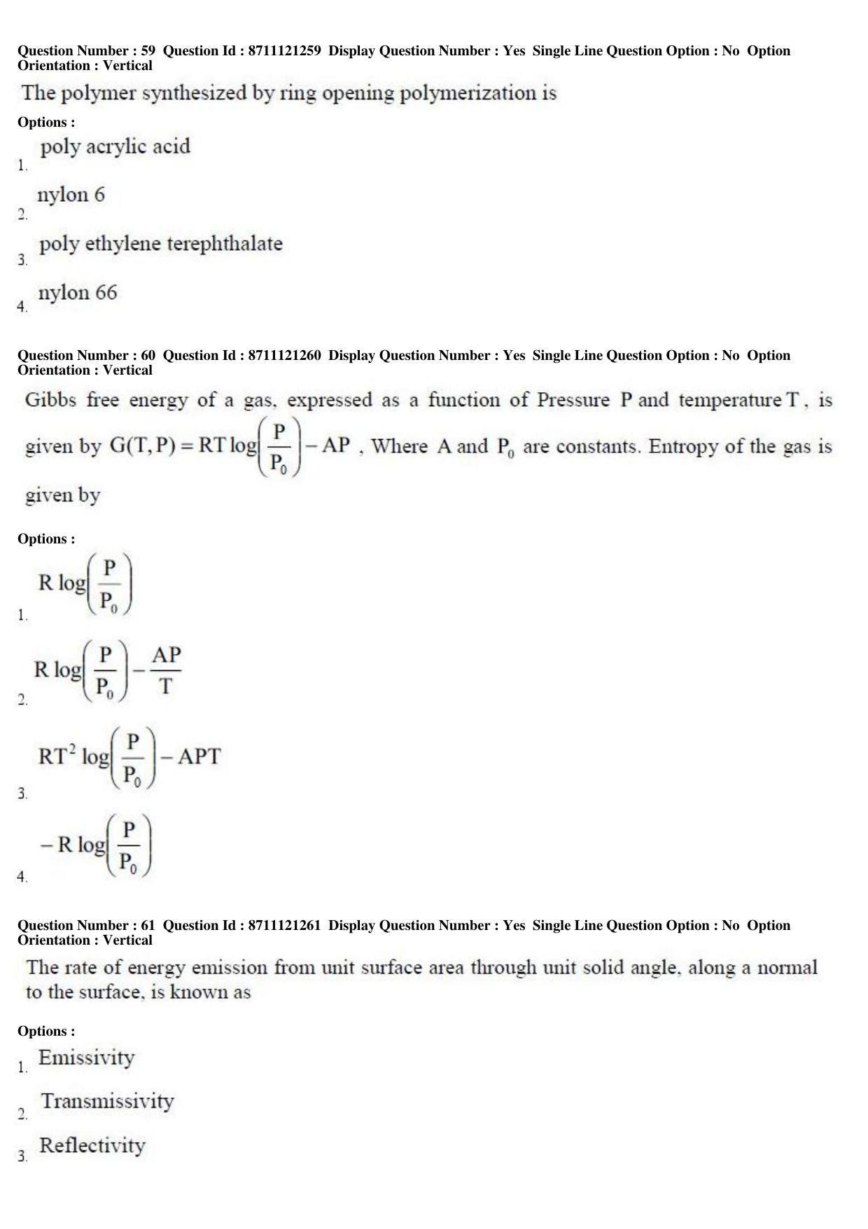 TS PGECET 2017: NANO TECHNOLOGY Question Papers - Page 17